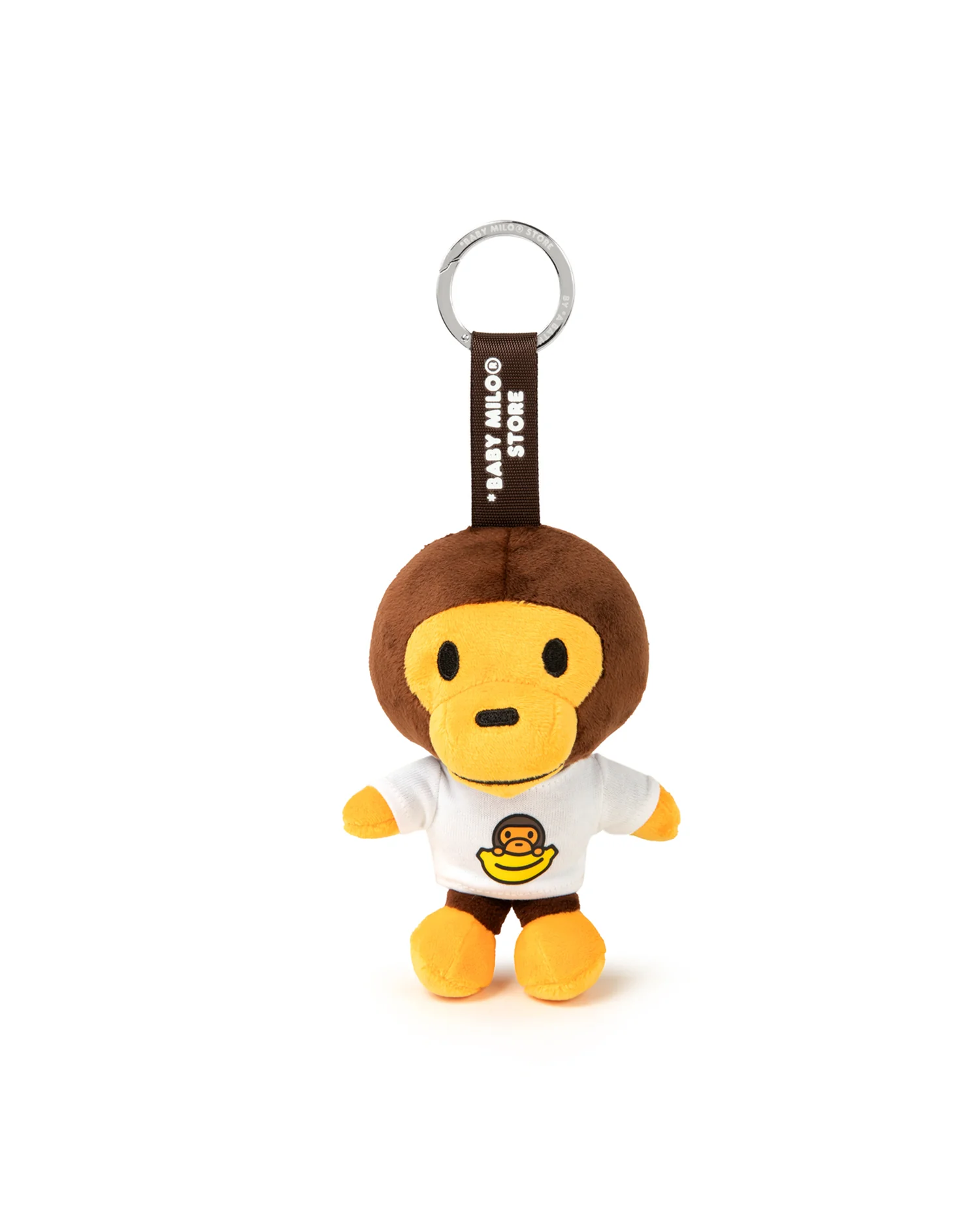 Baby milo plush keychain