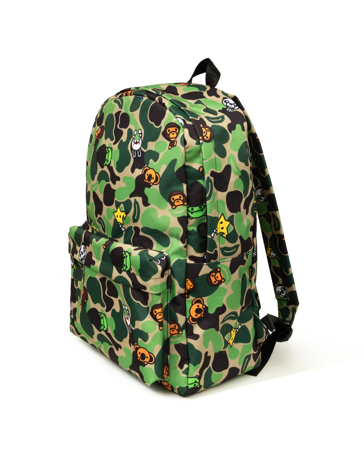 Baby Milo & friends camo large backpack - Image 8