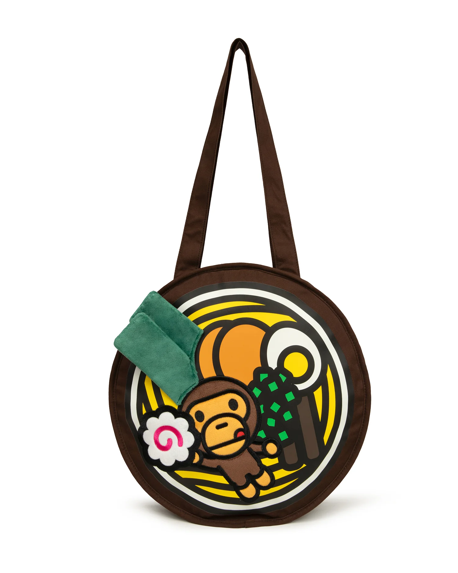 Plush shoulder bag