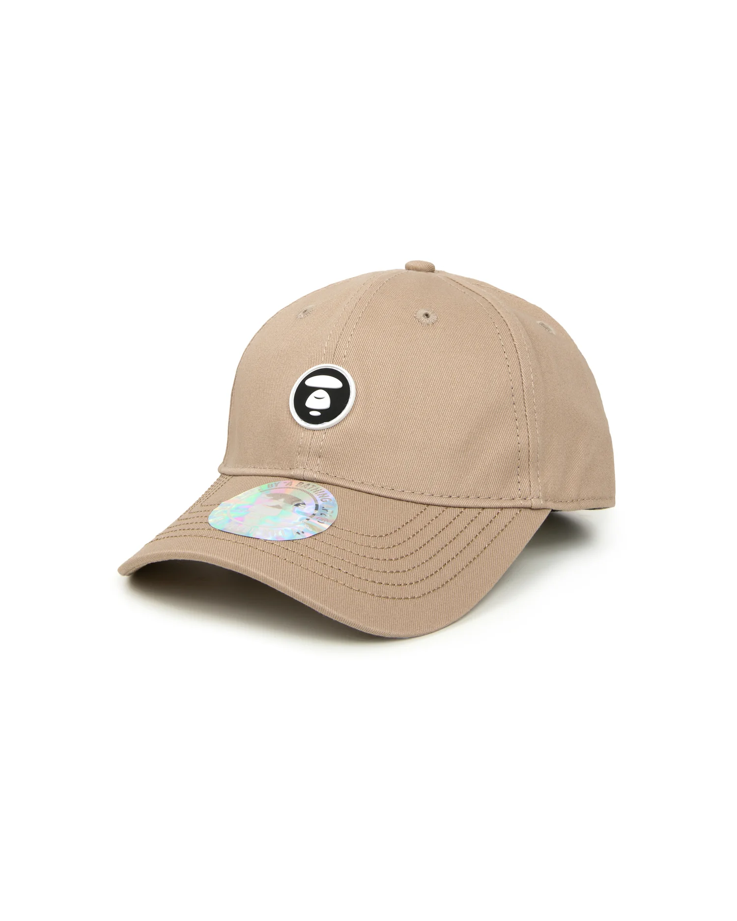 Moonface patch baseball cap