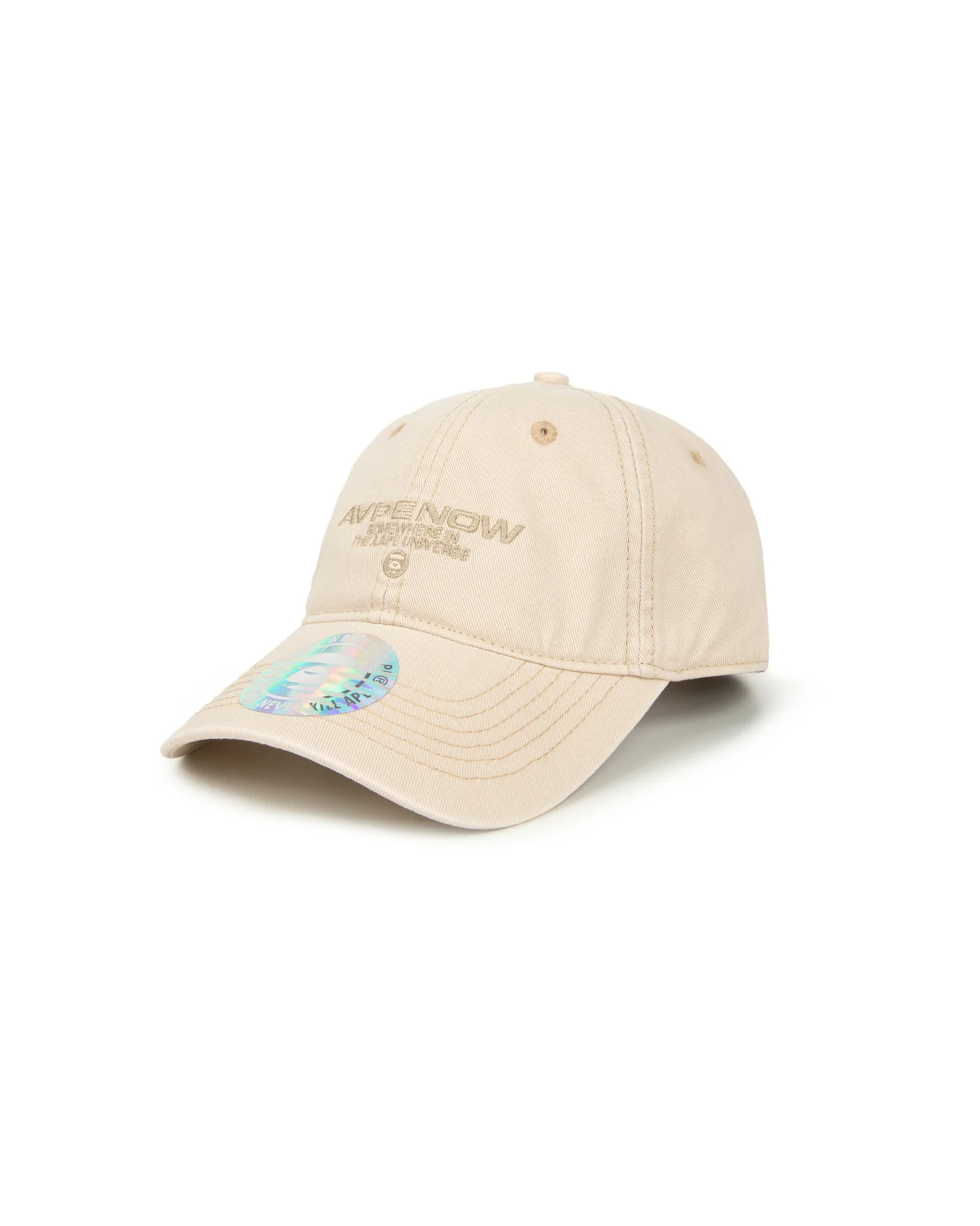 Moonface embroidered cap