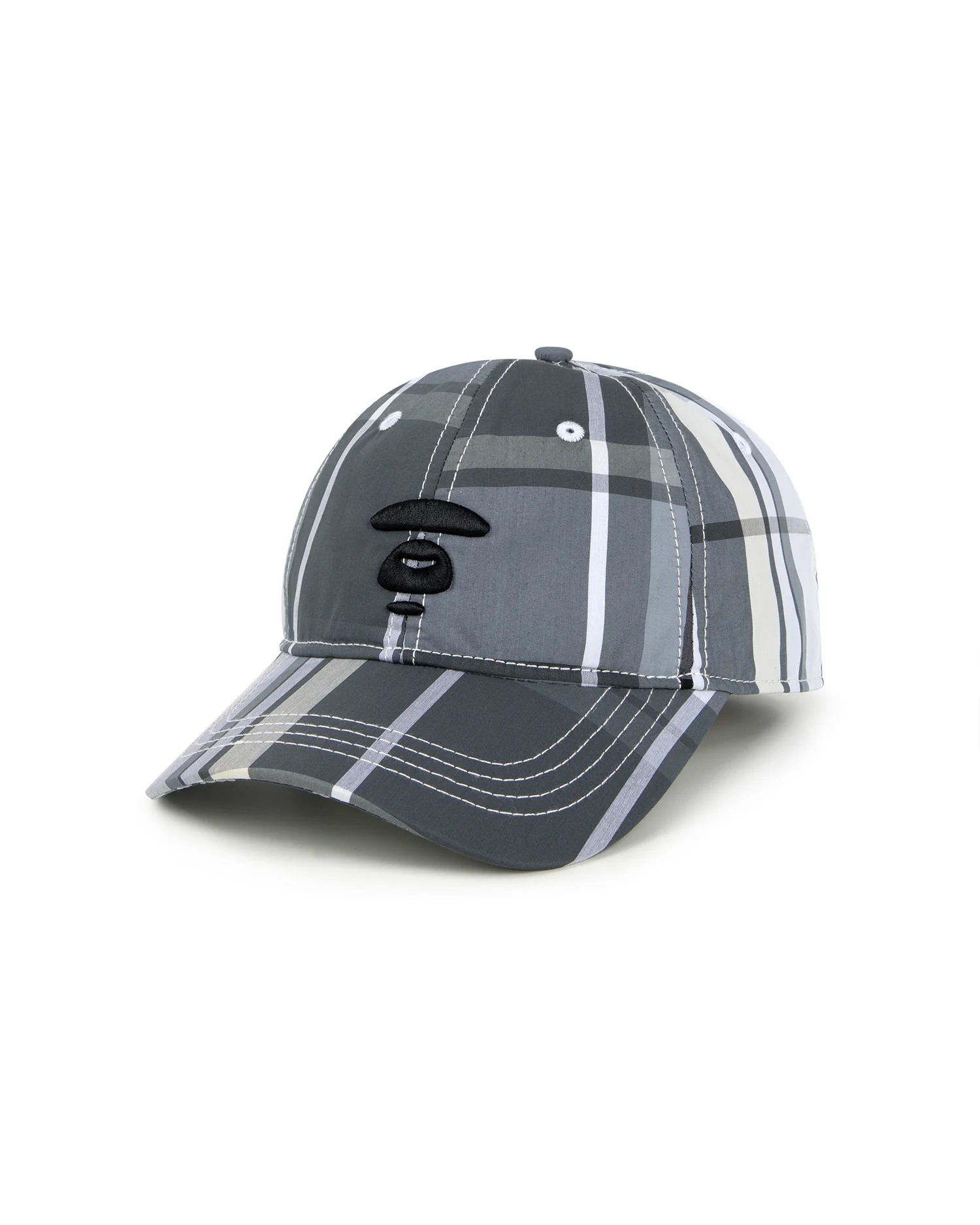 Moonface plaid cap - Image 6