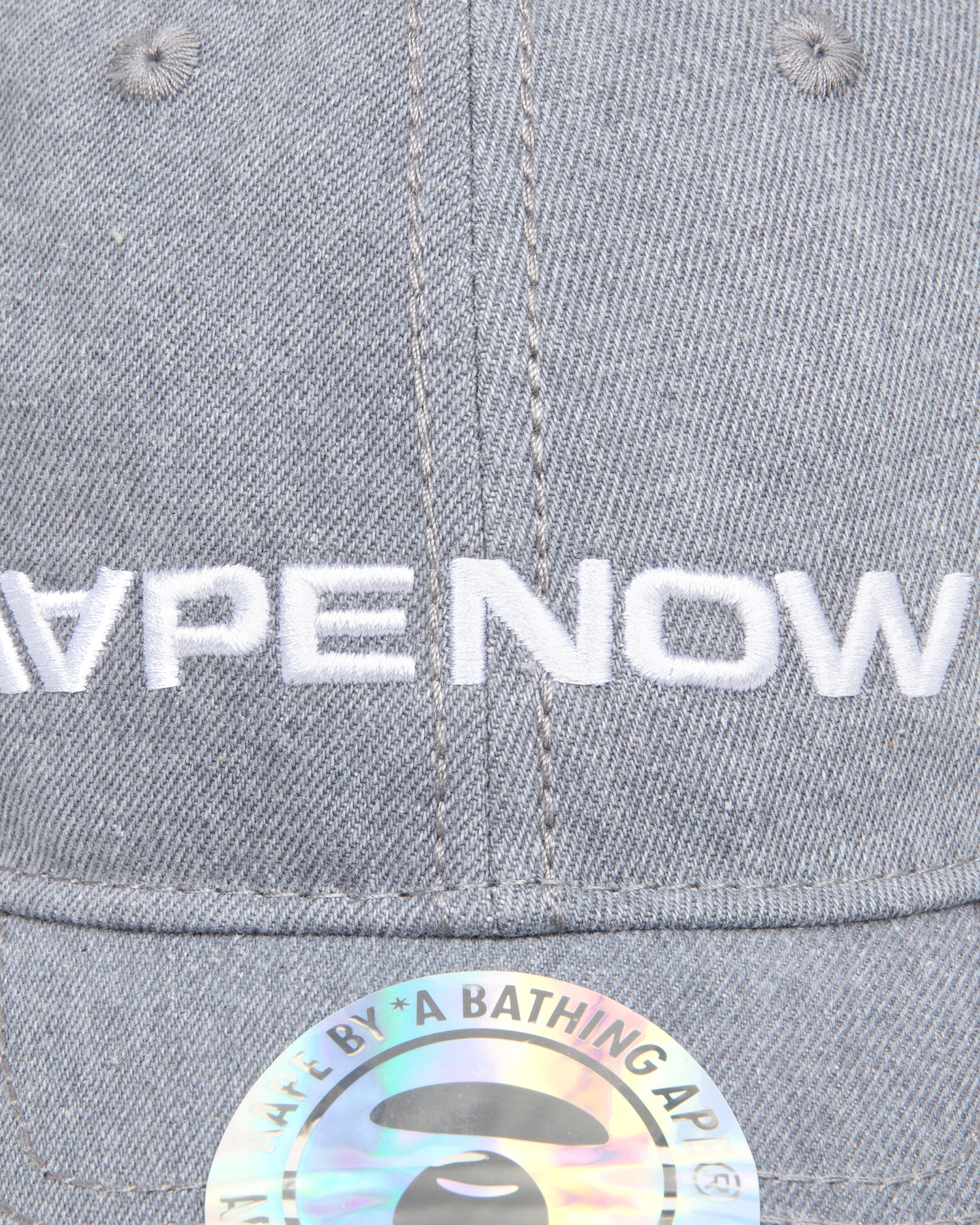 Moonface embroidered baseball cap - Image 5