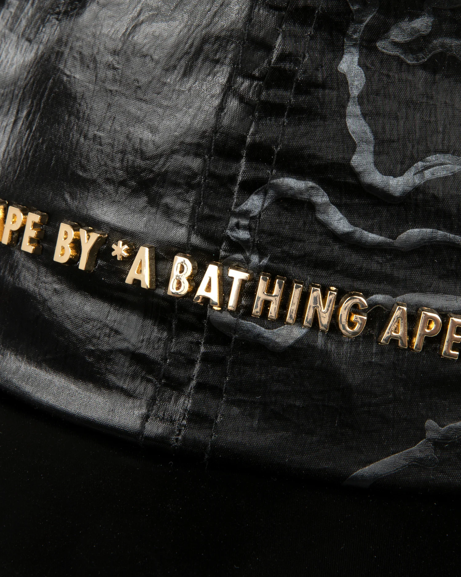 Logo embellished textured cap - Image 3