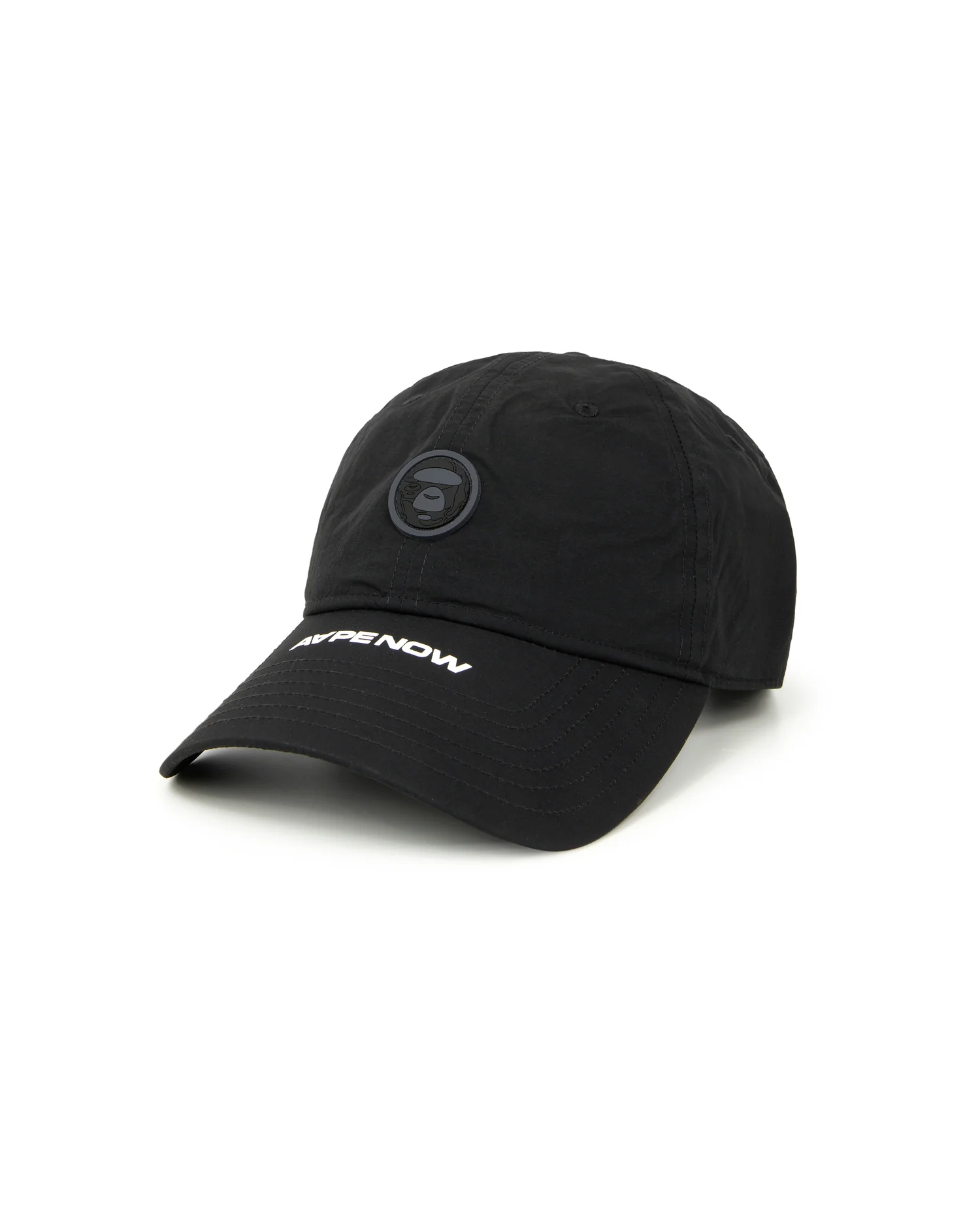 Moonface patch nylon cap
