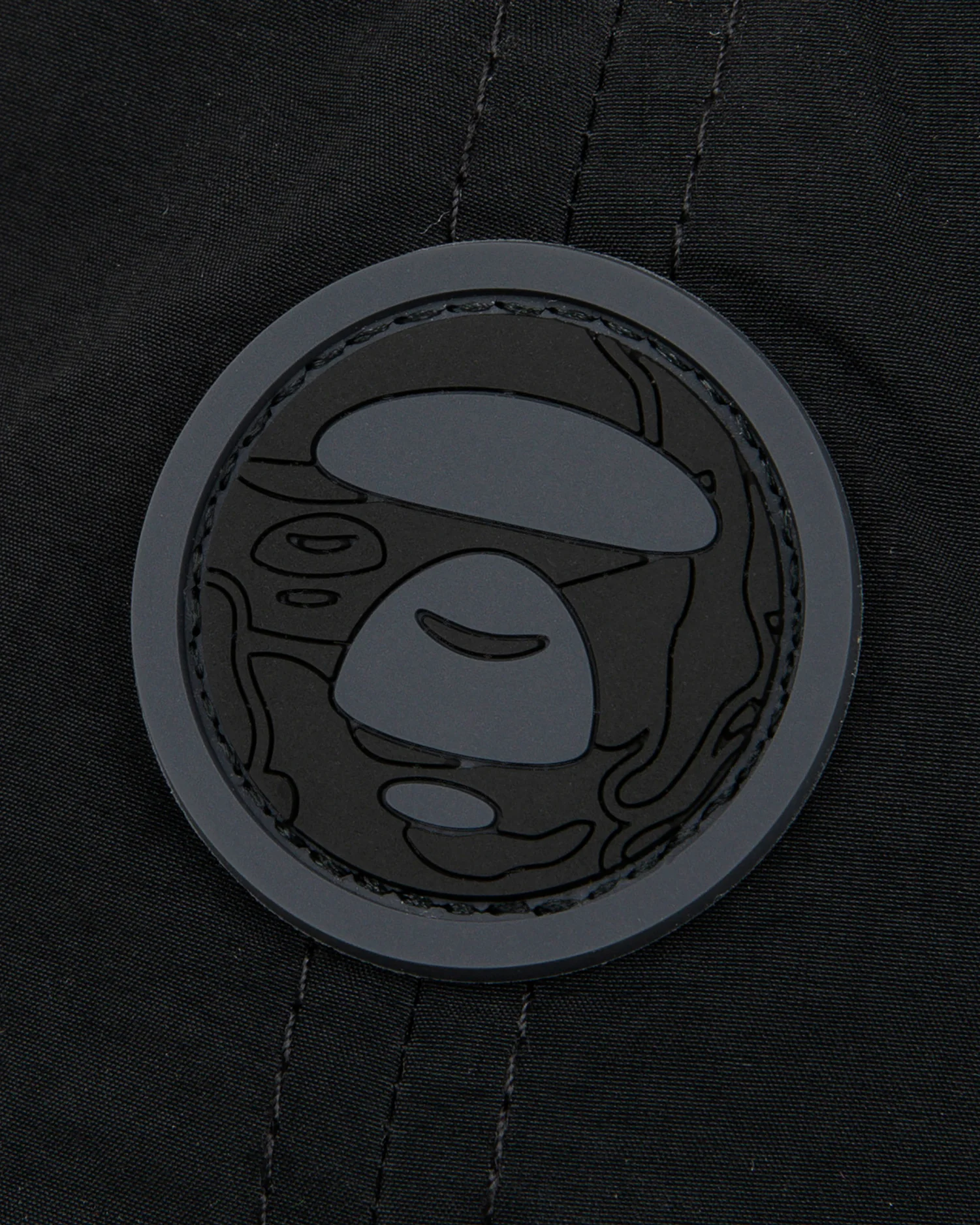 Moonface patch nylon cap - Image 4