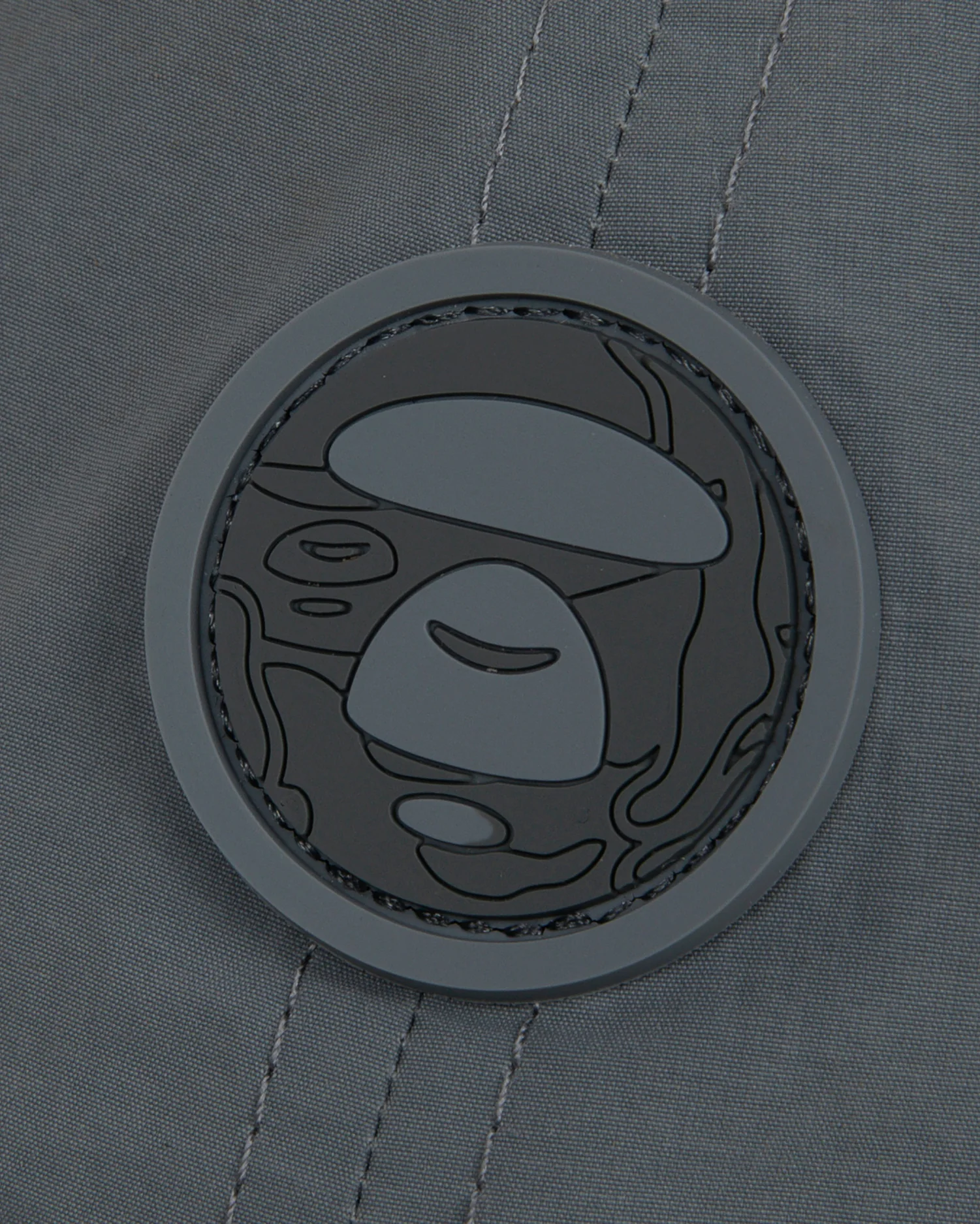 Moonface patch nylon cap - Image 9
