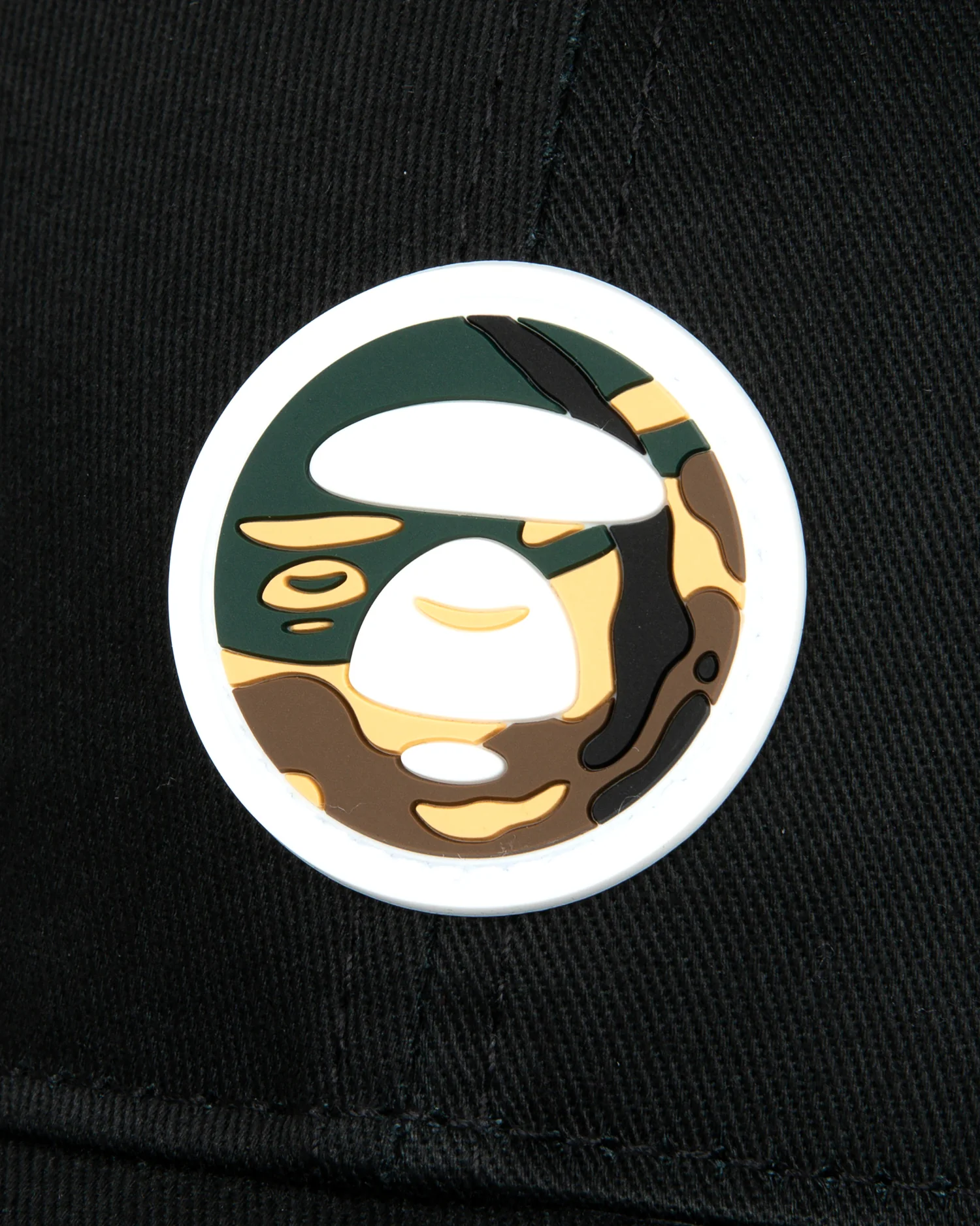 Moonface camo patch baseball cap - Image 10