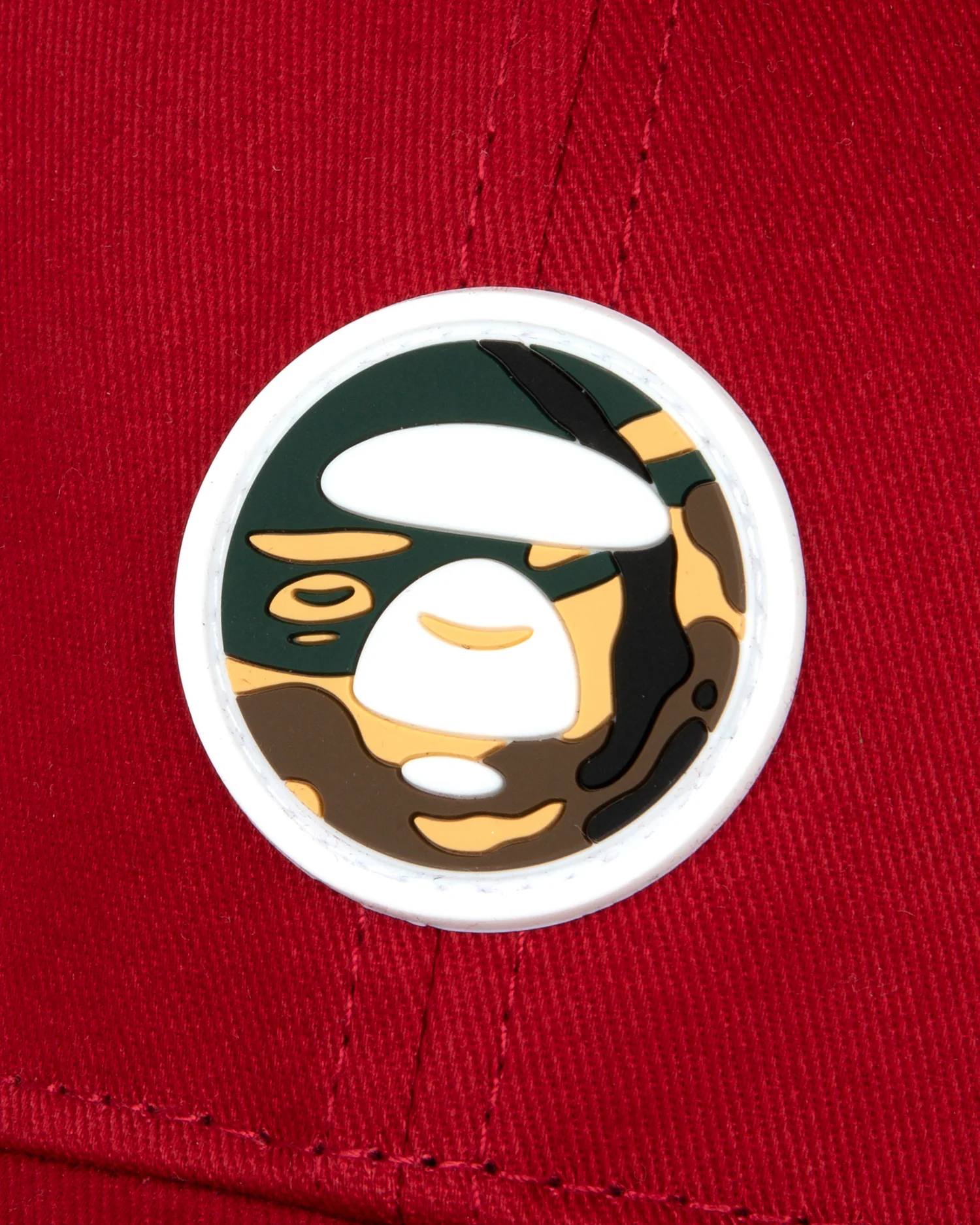 Moonface camo patch baseball cap - Image 15
