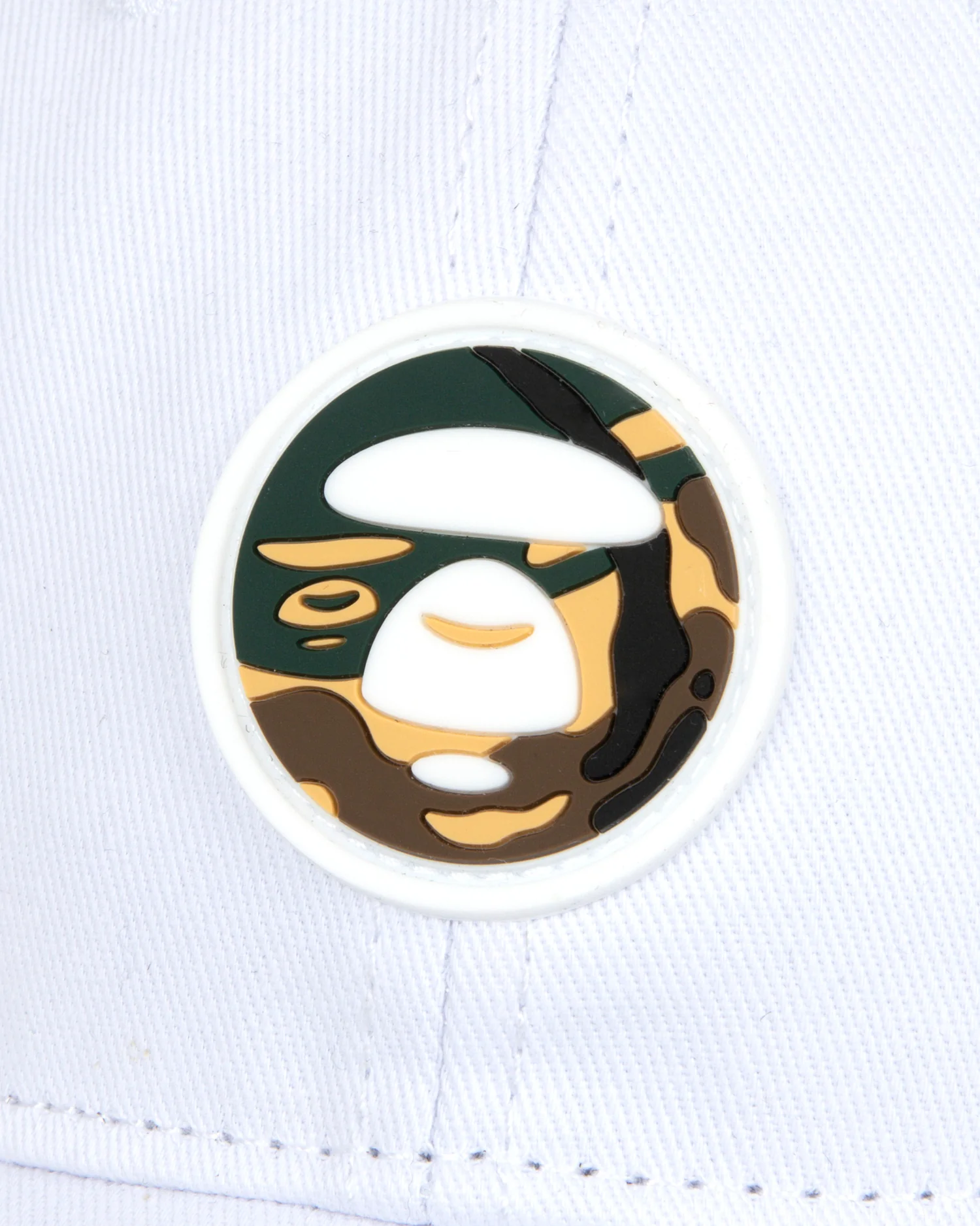 Moonface camo patch baseball cap - Image 20