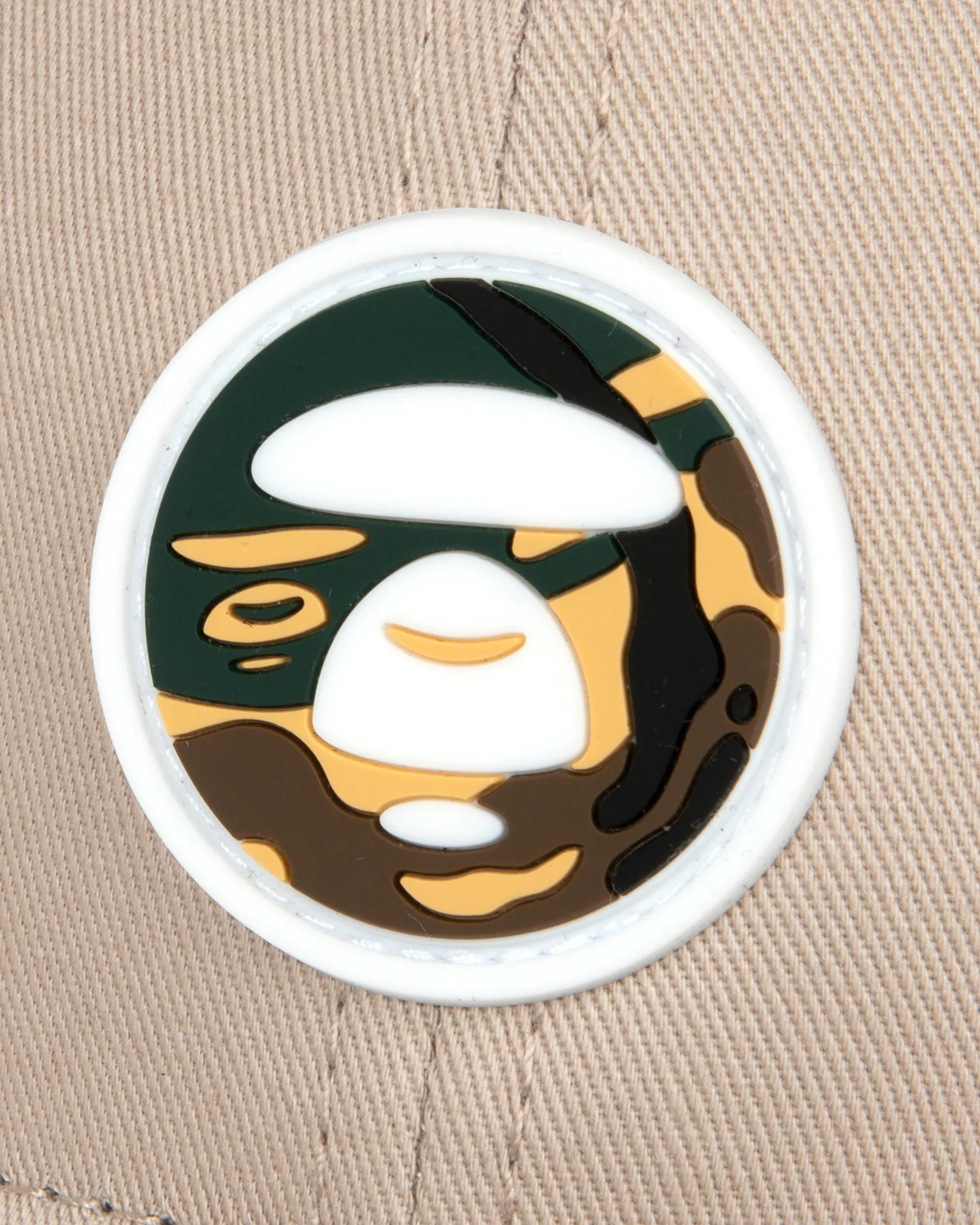 Moonface camo patch baseball cap - Image 5