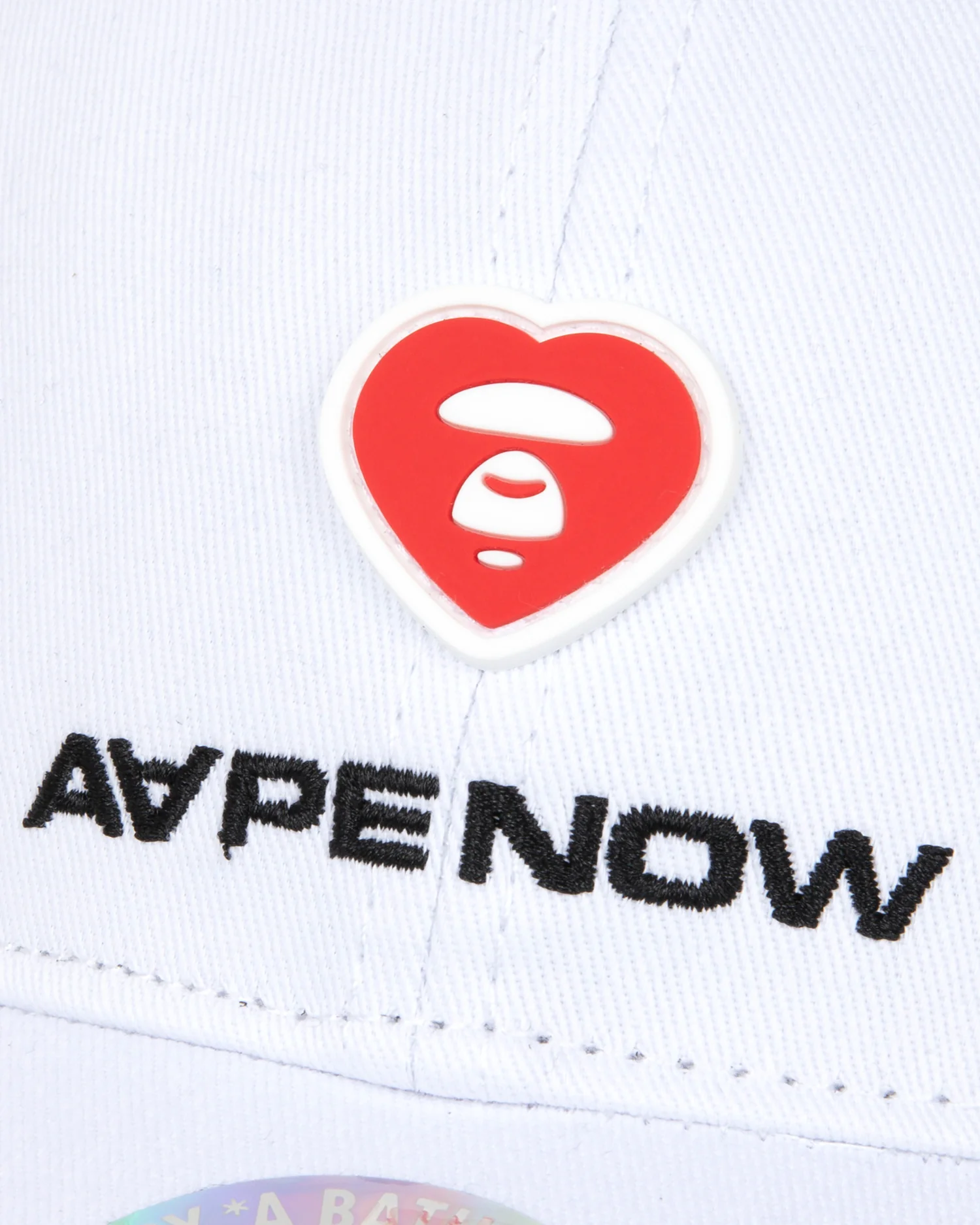 Moonface heart patch twill cap - Image 9