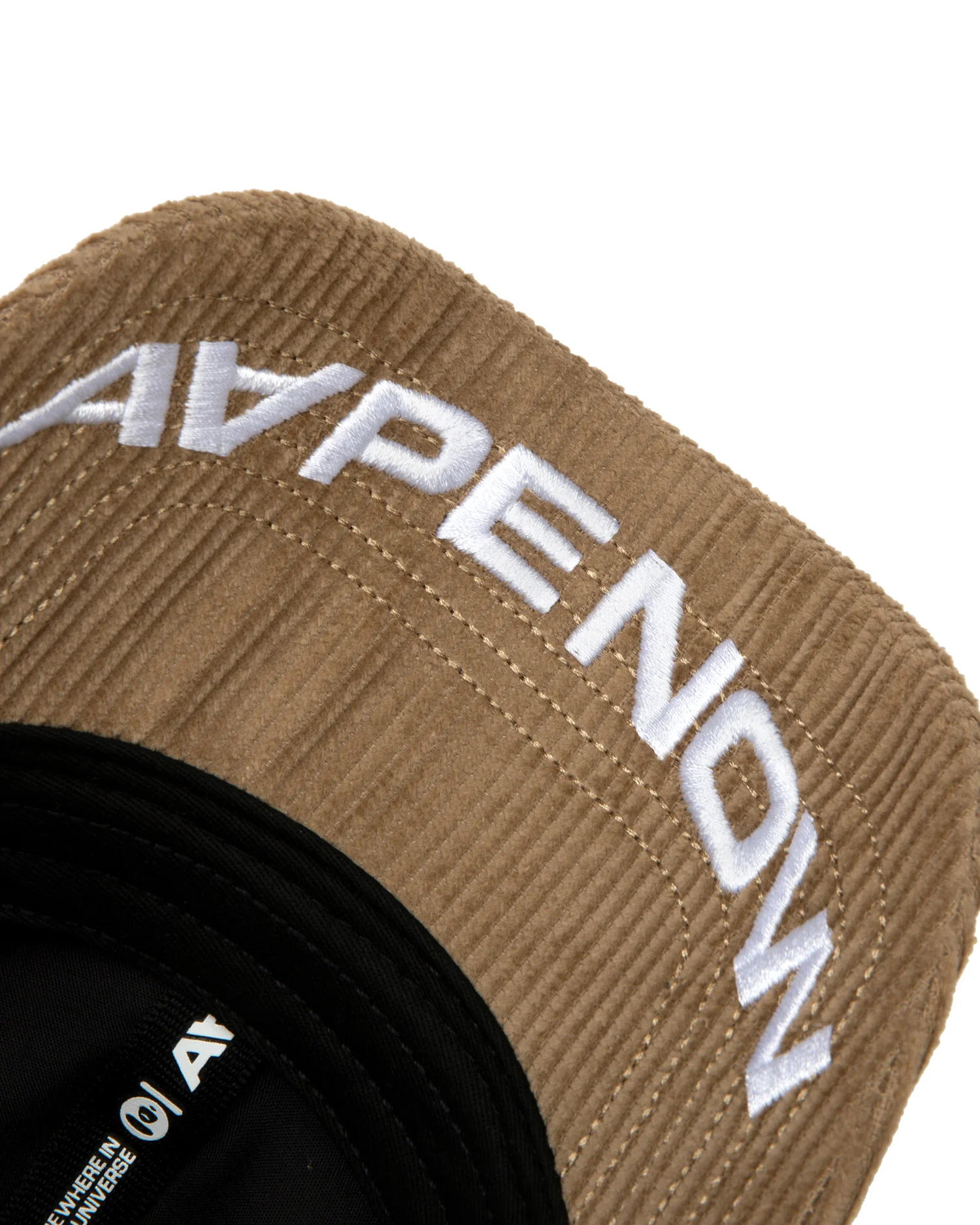 Moonface patch corduroy cap - Image 5