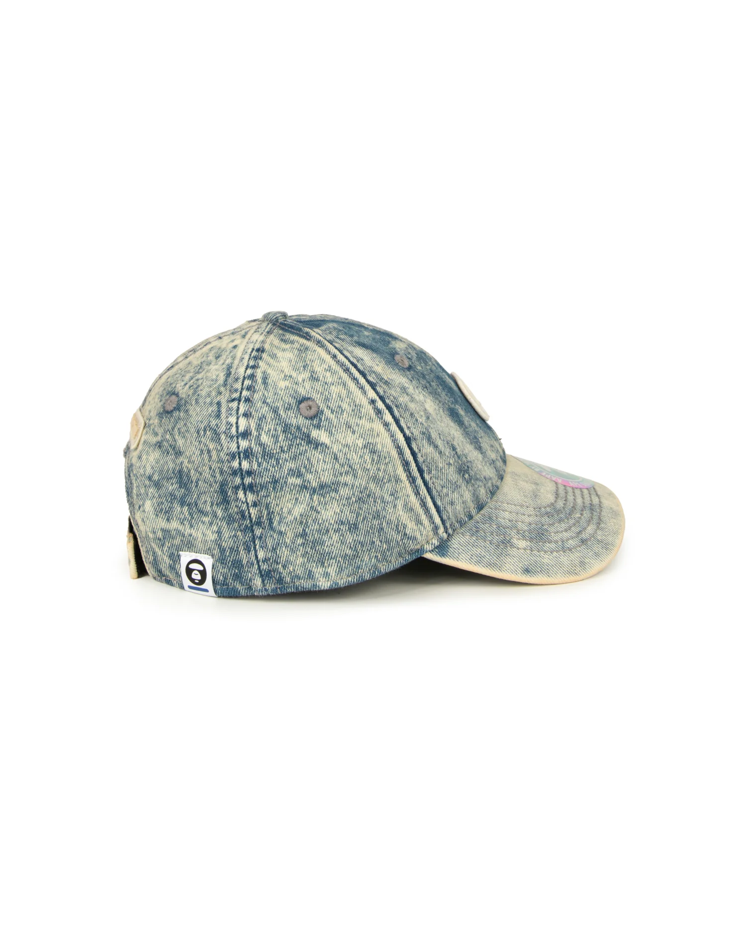 AAPENOW moonface denim cap - Image 4