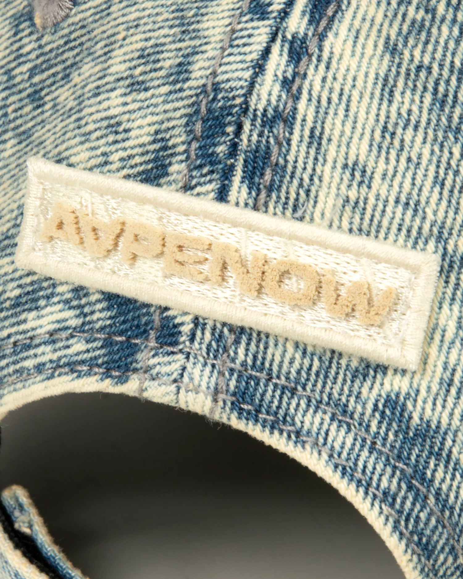 AAPENOW moonface denim cap - Image 5