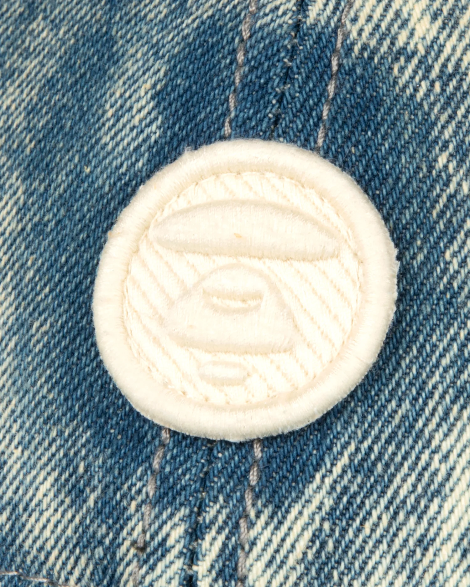 AAPENOW moonface denim cap - Image 6