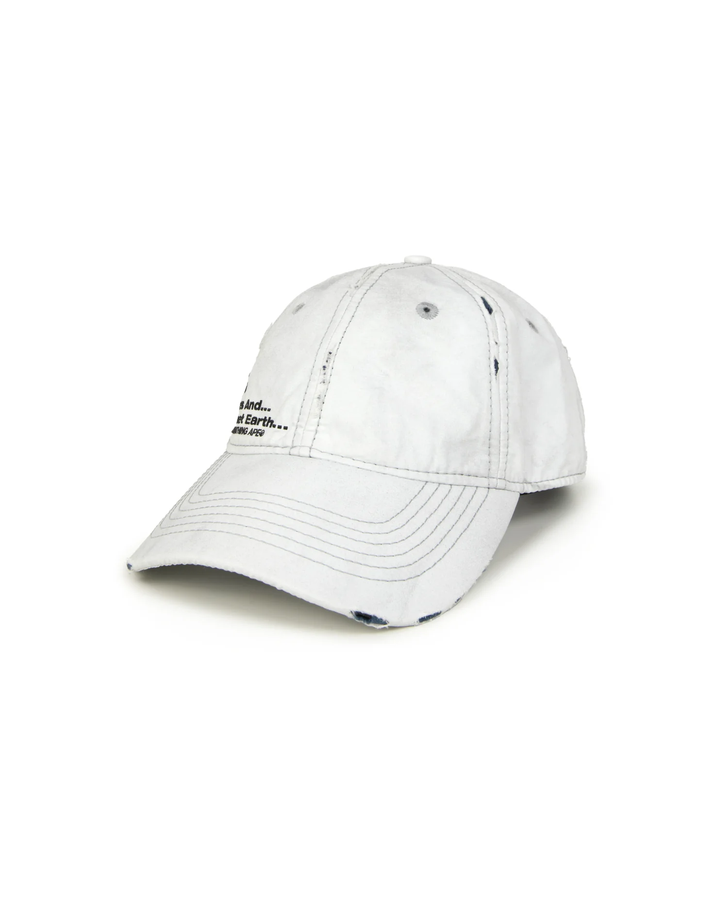 Distressed logo cap - Image 6