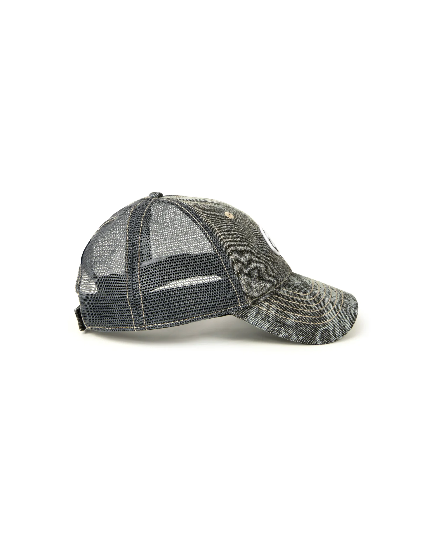 Moonface denim cap - Image 4