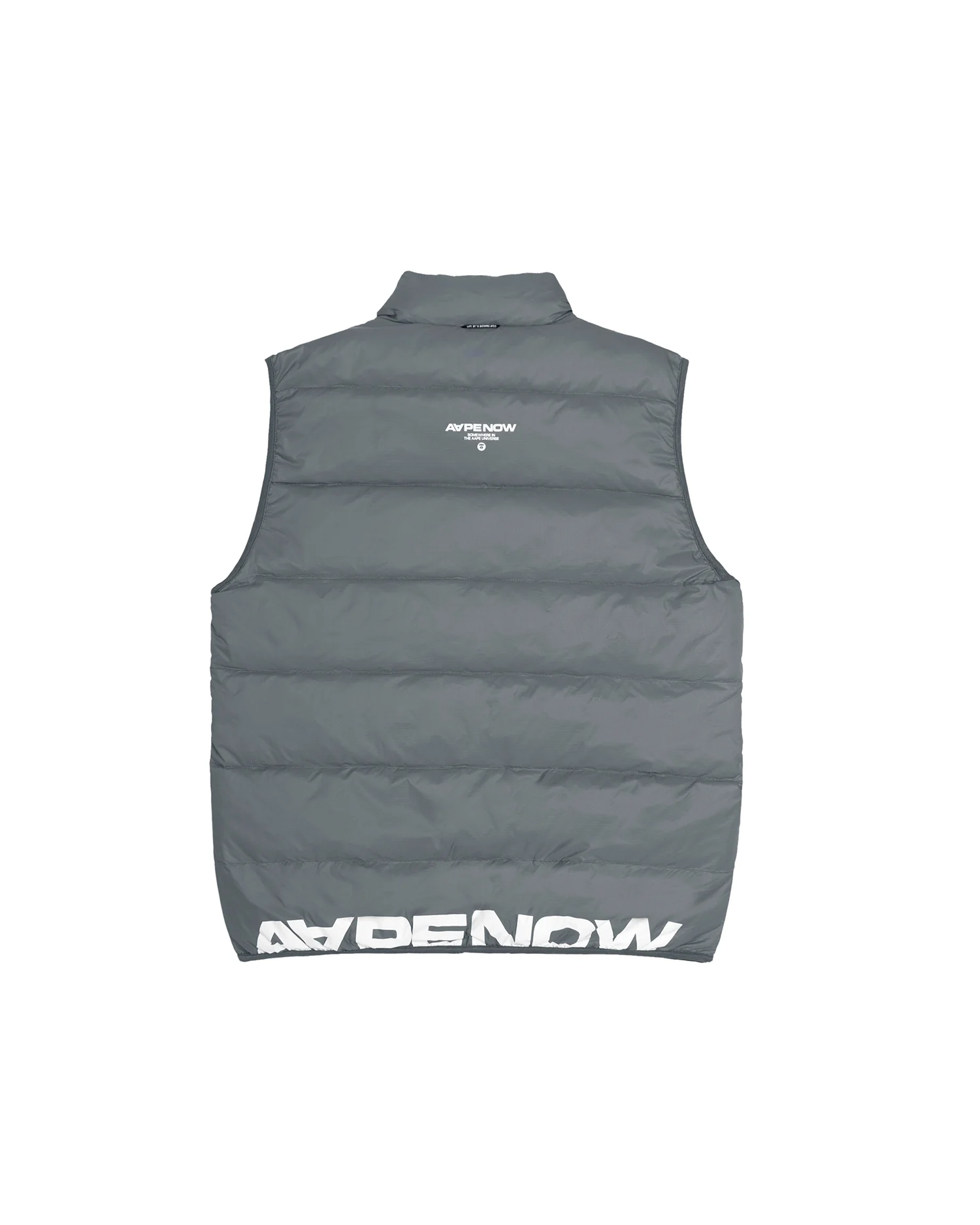 Moonface zip-up down vest - Image 7