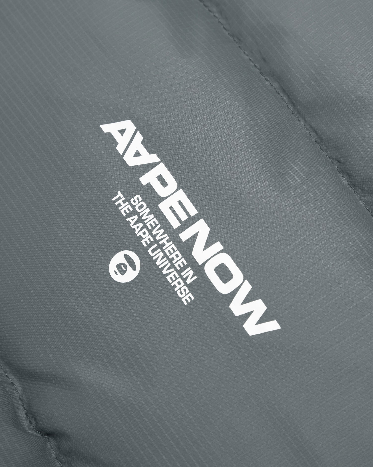 Moonface zip-up down vest - Image 9