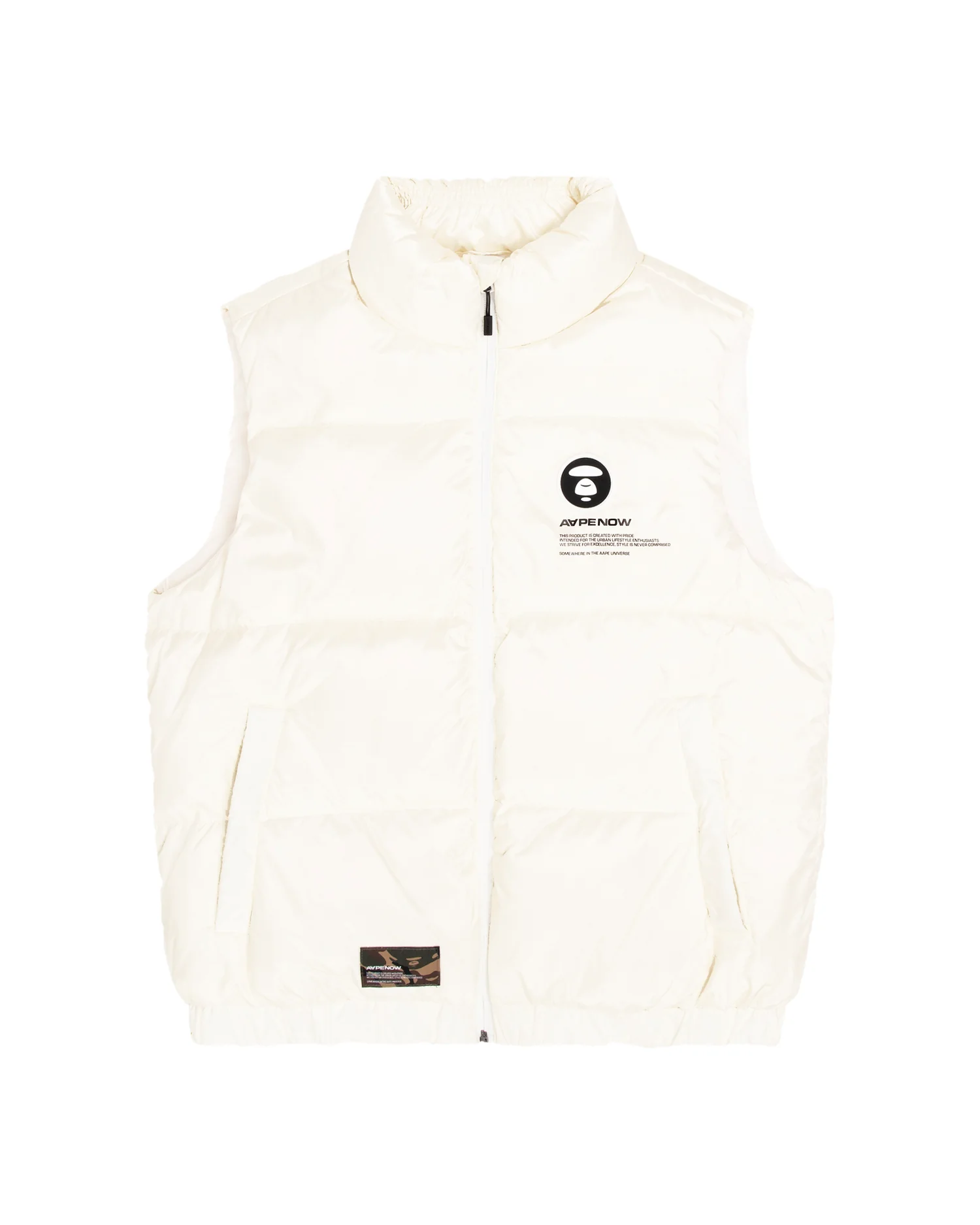 Moonface patch down vest - Image 11