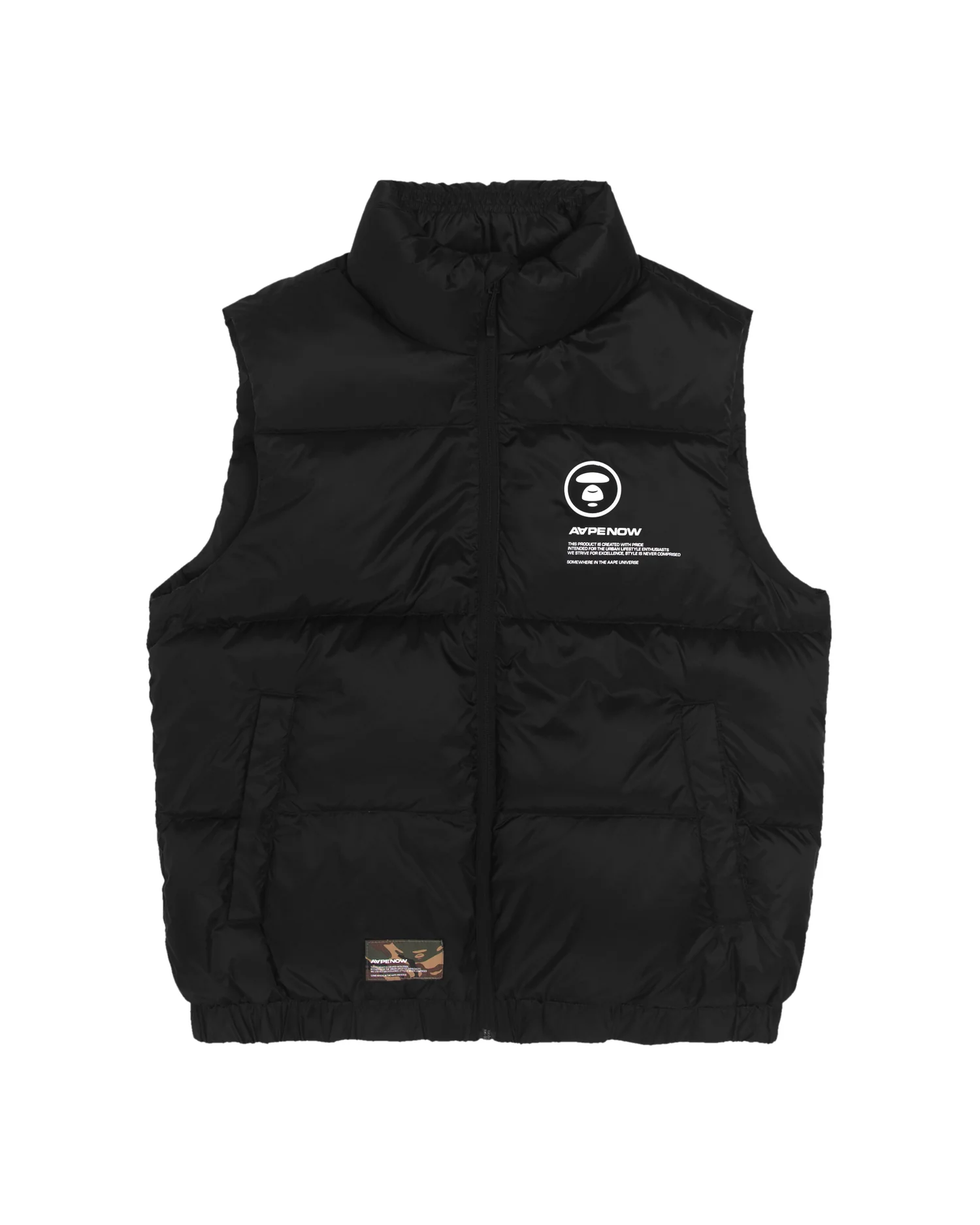 Moonface patch down vest - Image 6