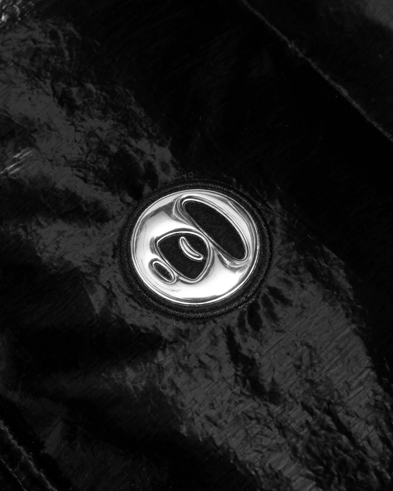 Moonface hooded down shiny jacket - Image 3