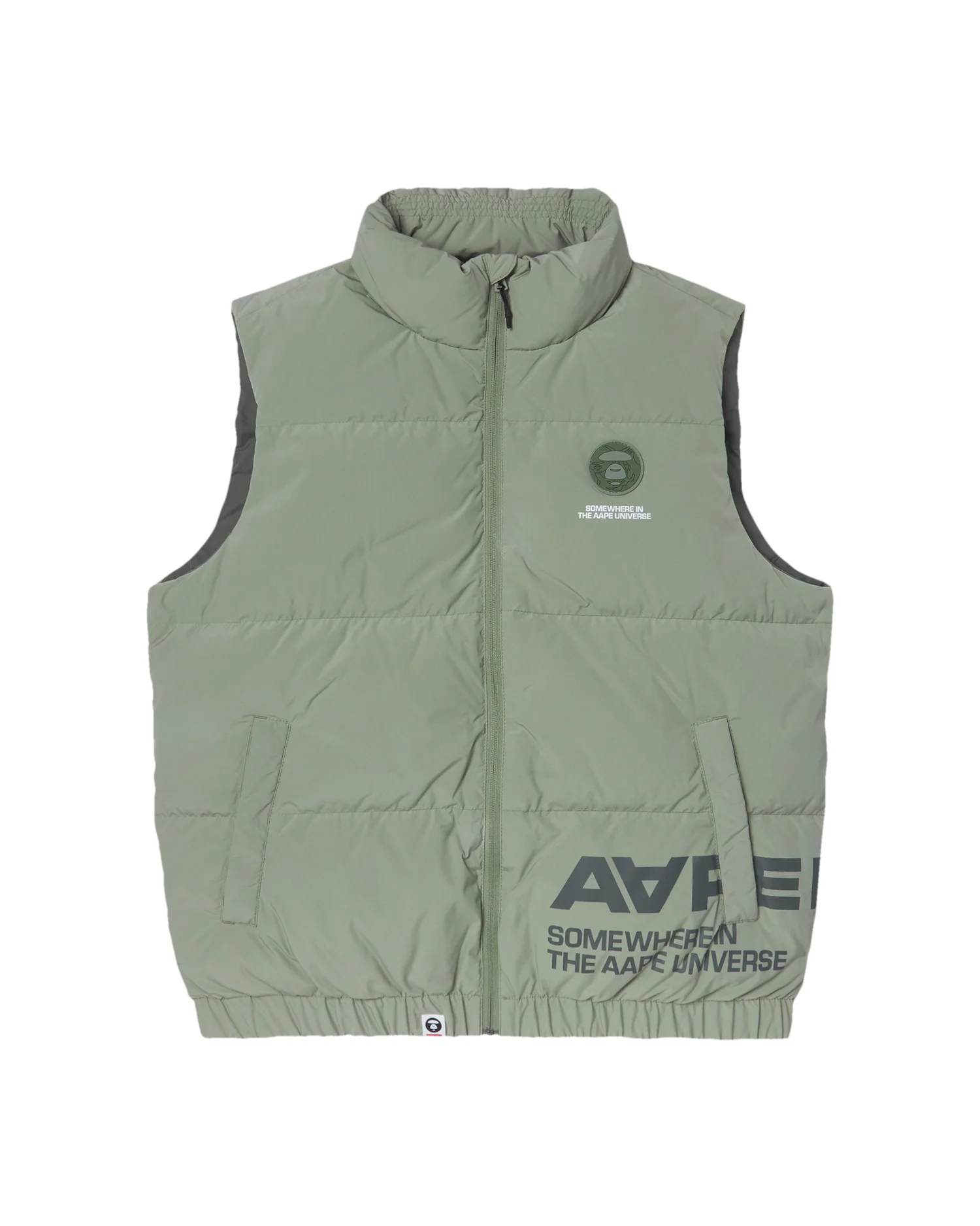 Moonface patch down vest - Image 11