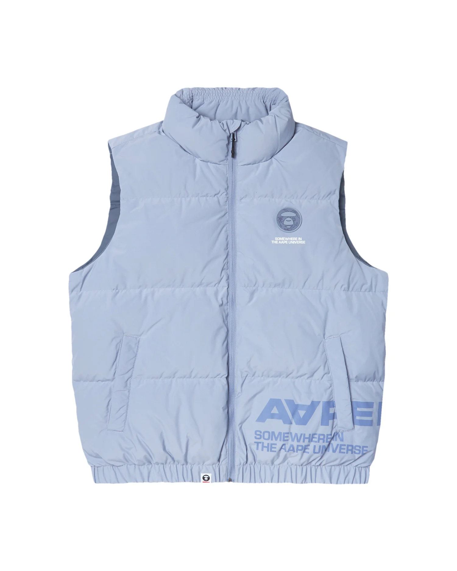 Moonface patch down vest - Image 16