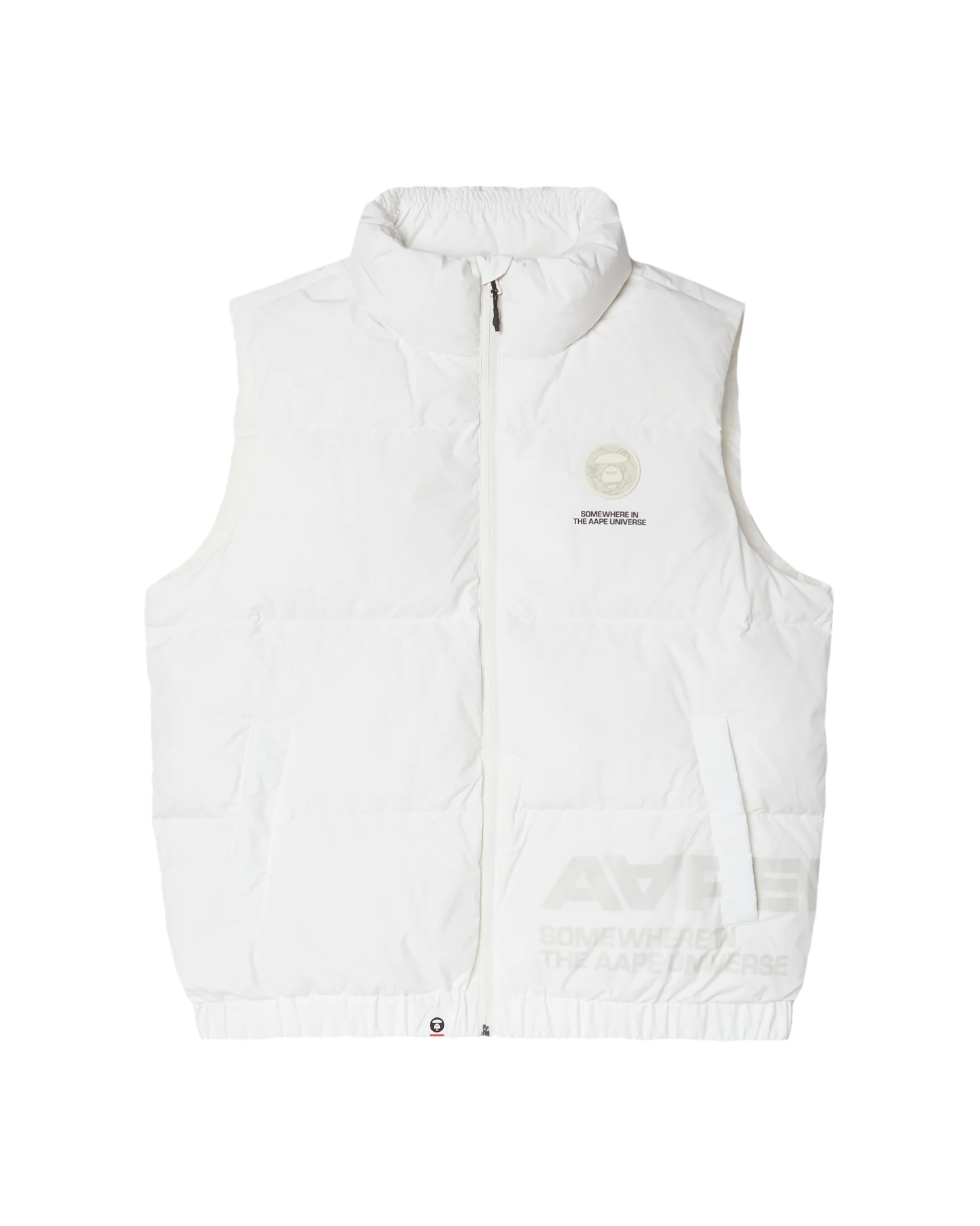 Moonface patch down vest - Image 6