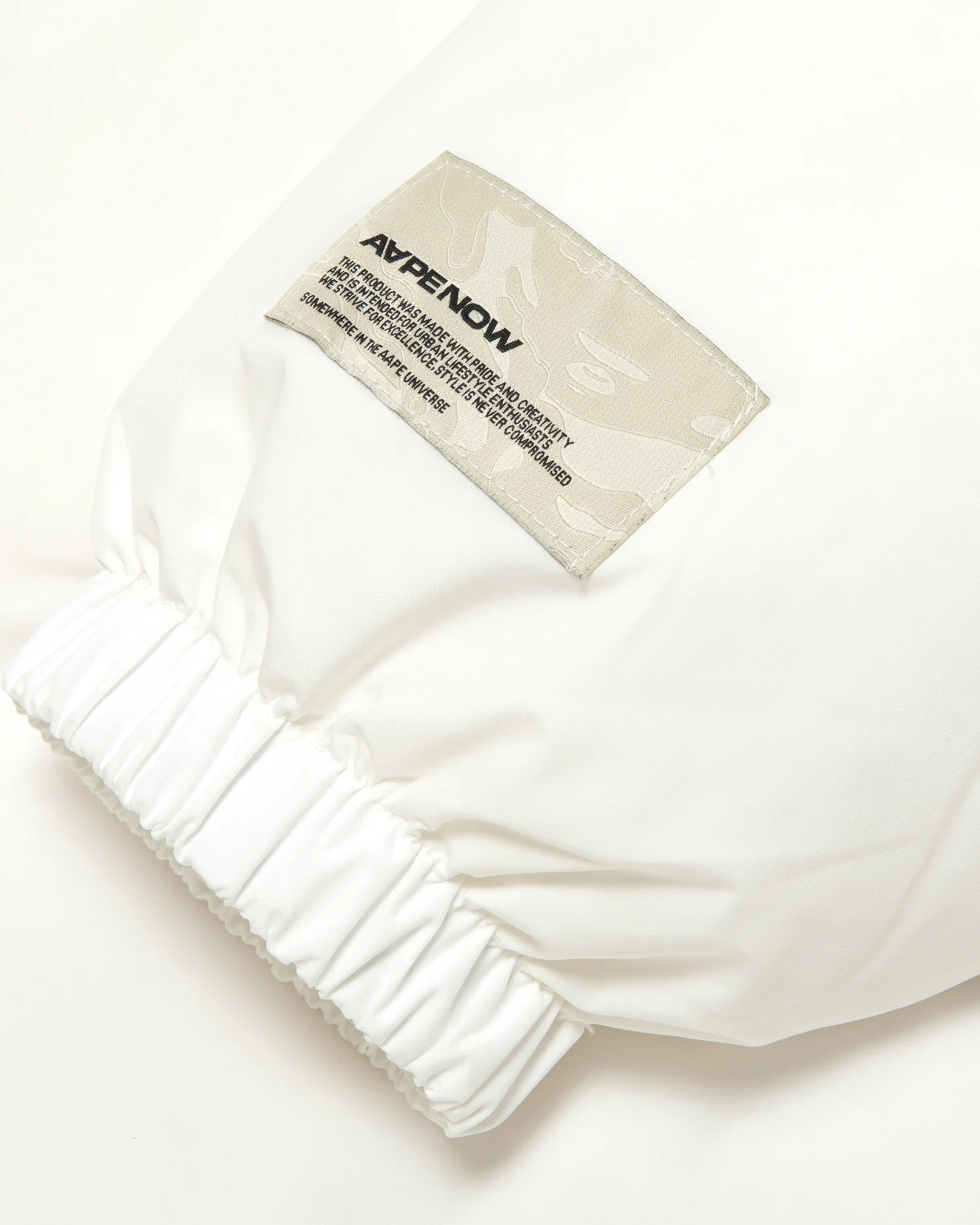 Moonface patch hooded down jacket - Image 10
