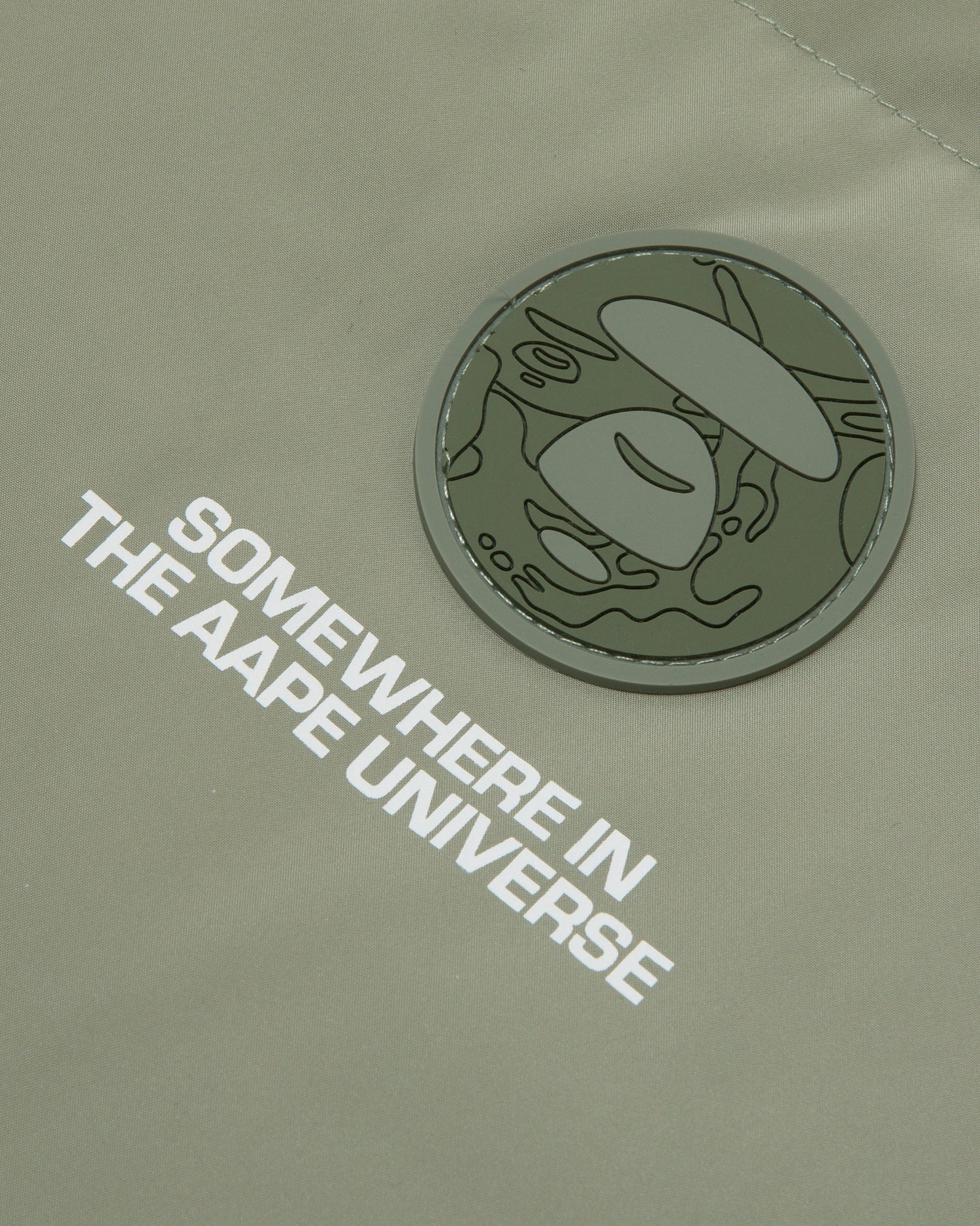 Moonface patch hooded down jacket - Image 14