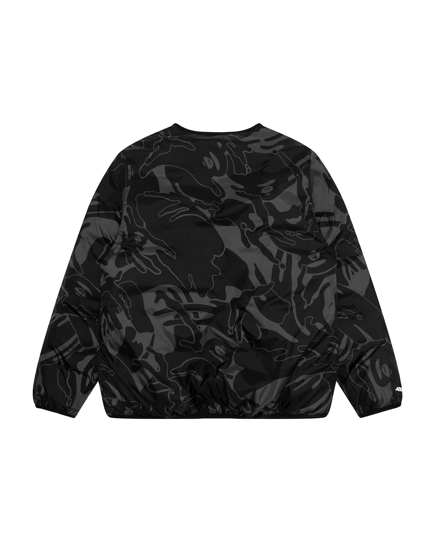 Moonface reversible camo down jacket - Image 4