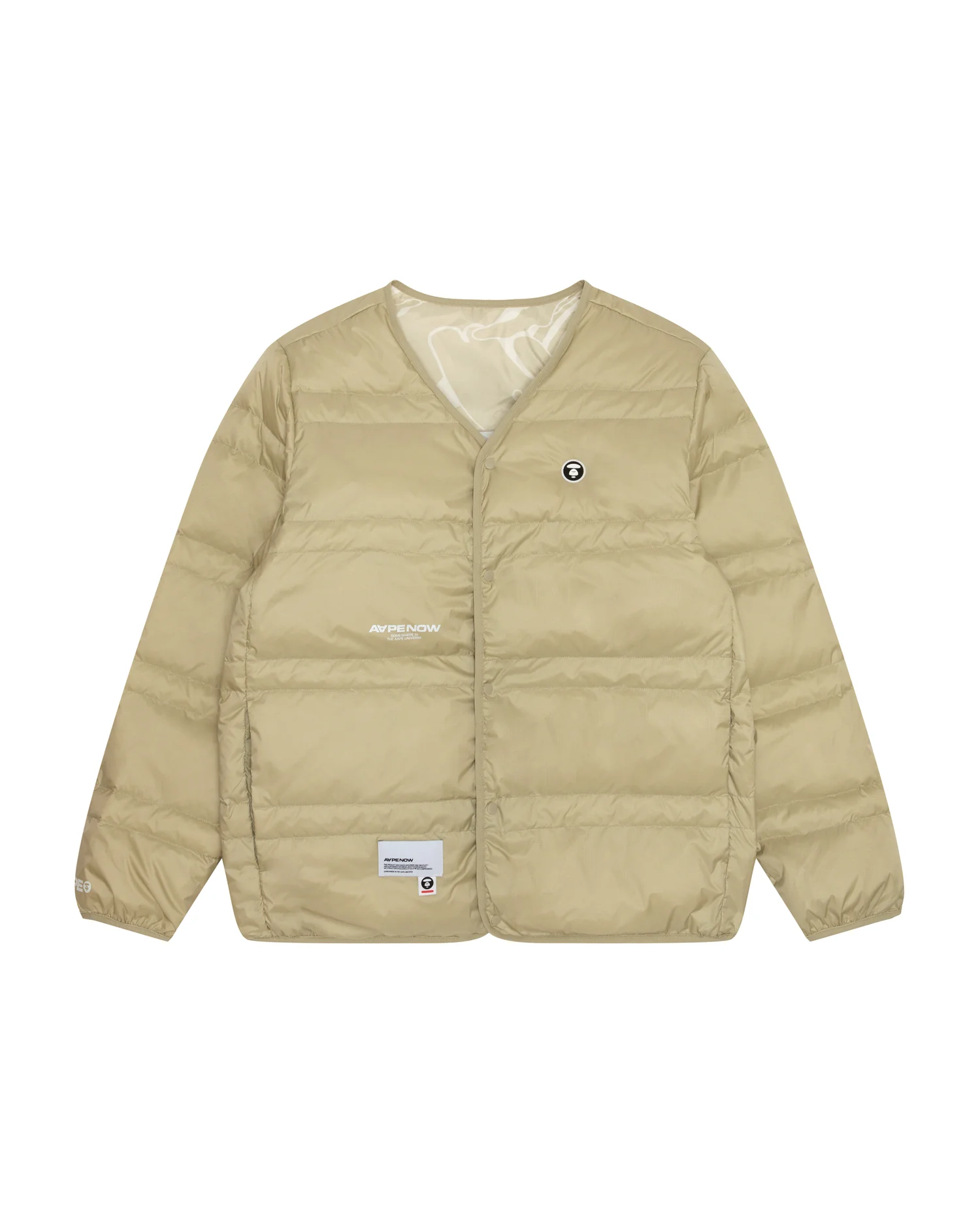 Moonface reversible camo down jacket - Image 8