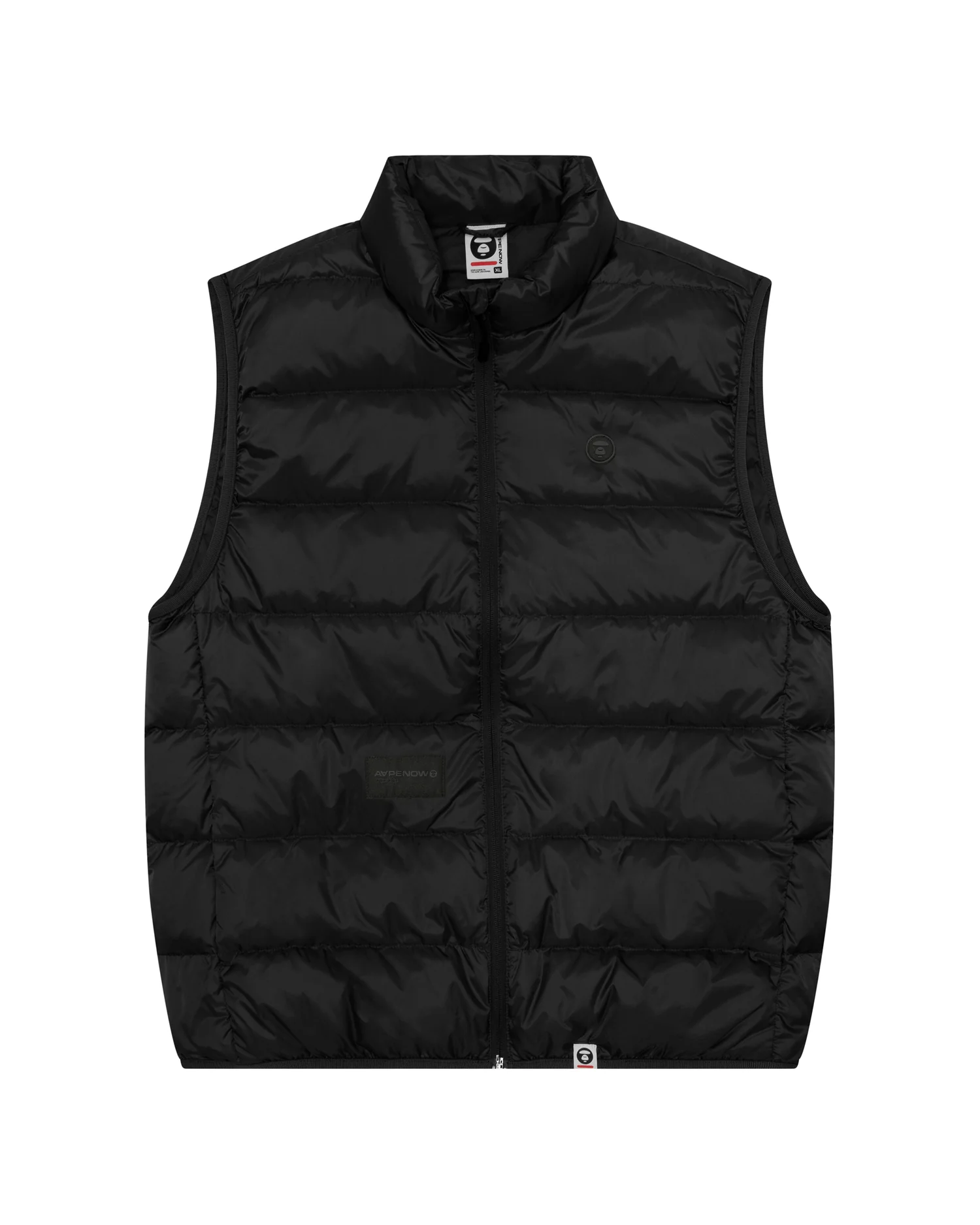 Moonface logo down vest