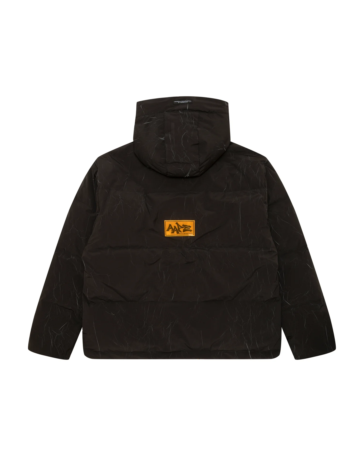 Moonface logo camo hooded puffer jacket - Image 2