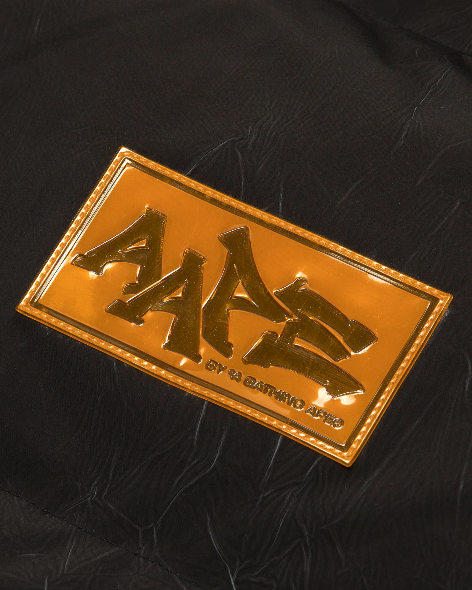 Moonface logo camo hooded puffer jacket - Image 4