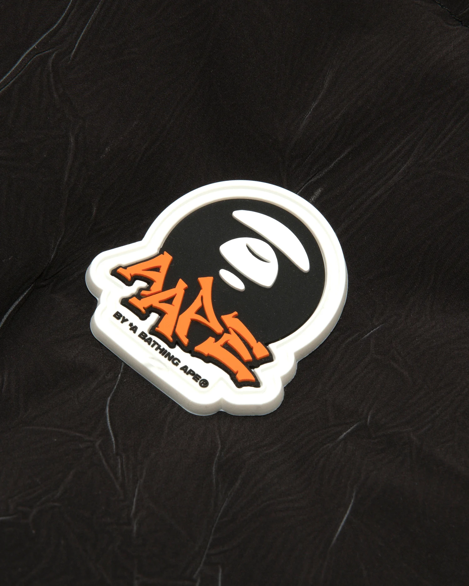 Moonface logo camo hooded puffer jacket - Image 5