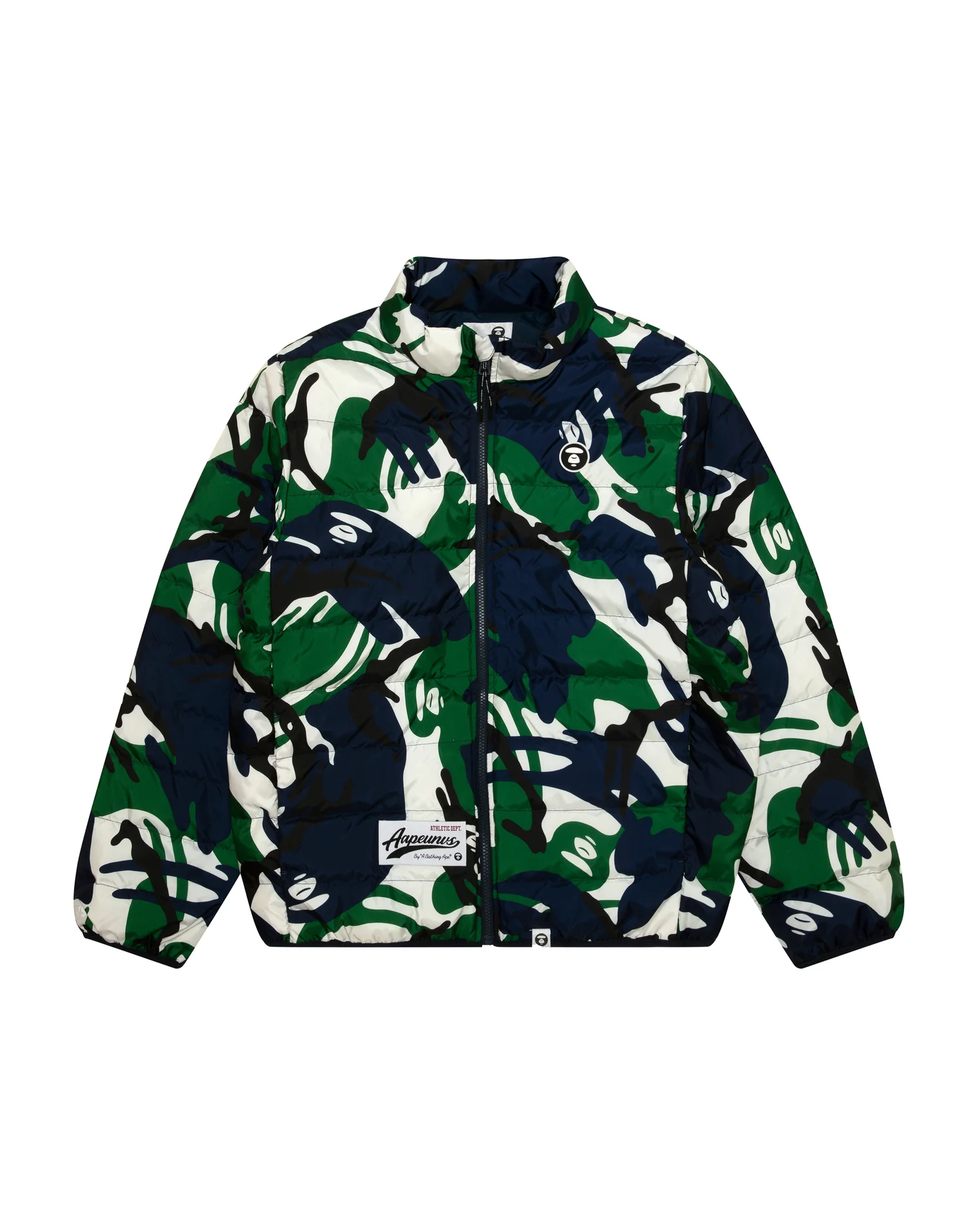 Moonface logo hooded down jacket - Image 10