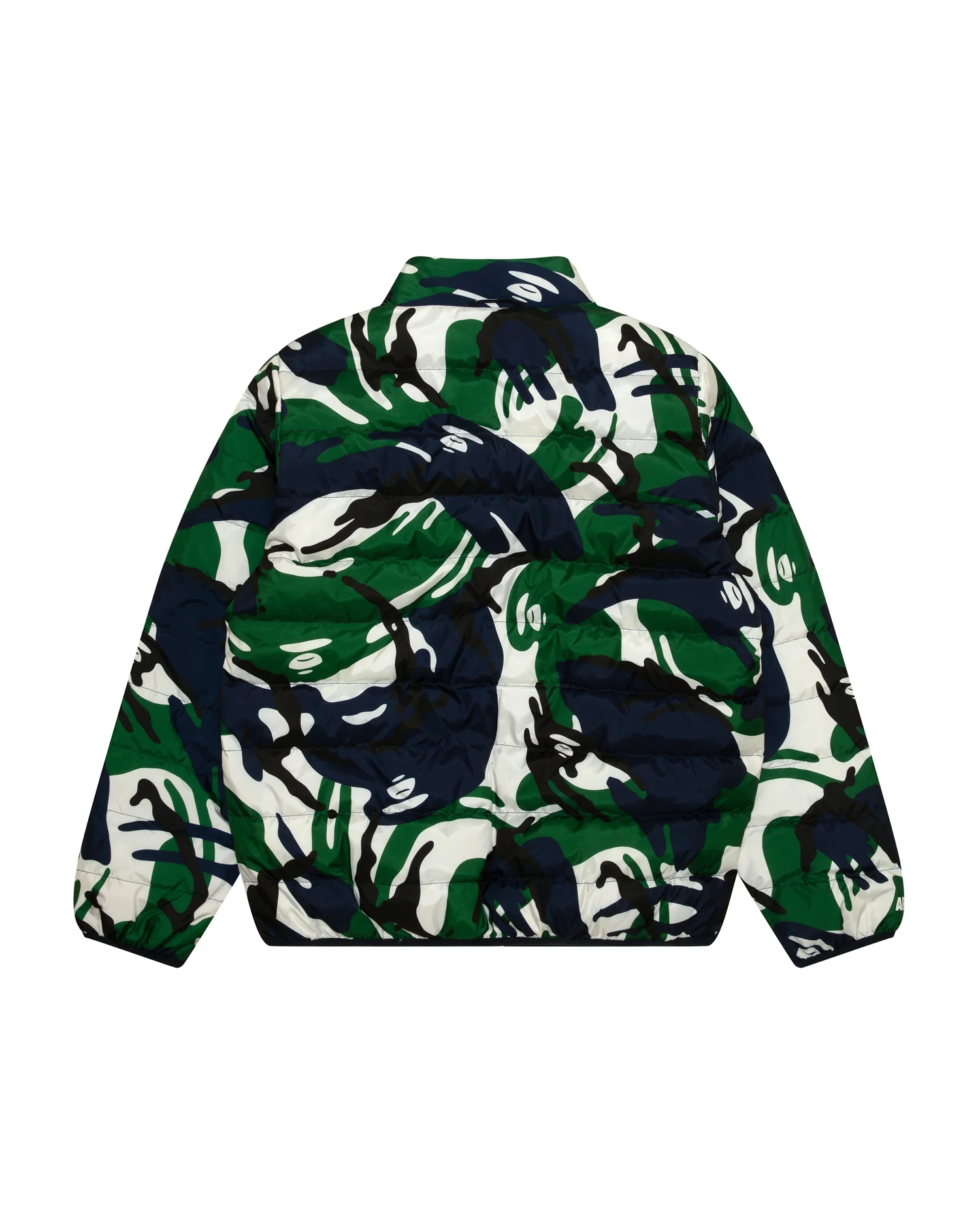 Moonface logo hooded down jacket - Image 11