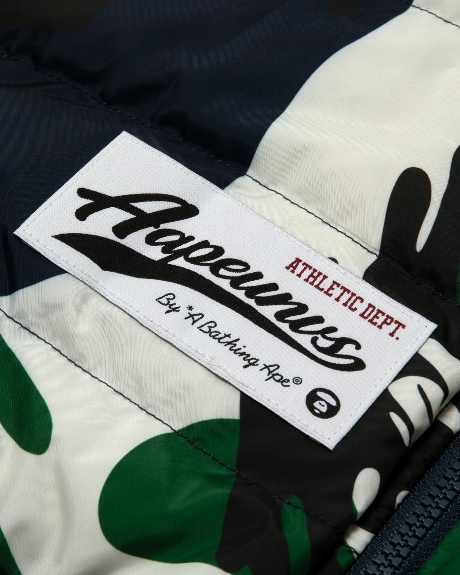 Moonface logo hooded down jacket - Image 14