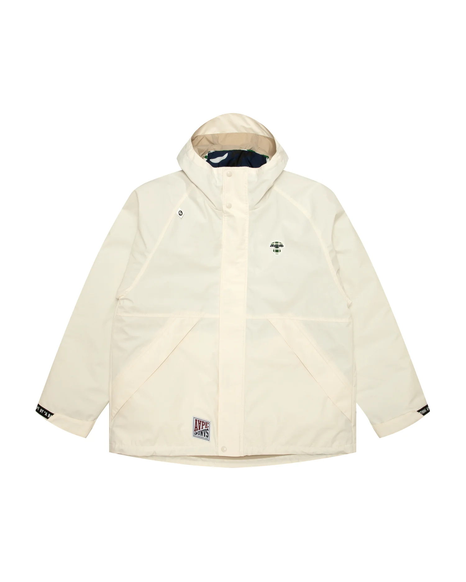 Moonface logo hooded down jacket - Image 8