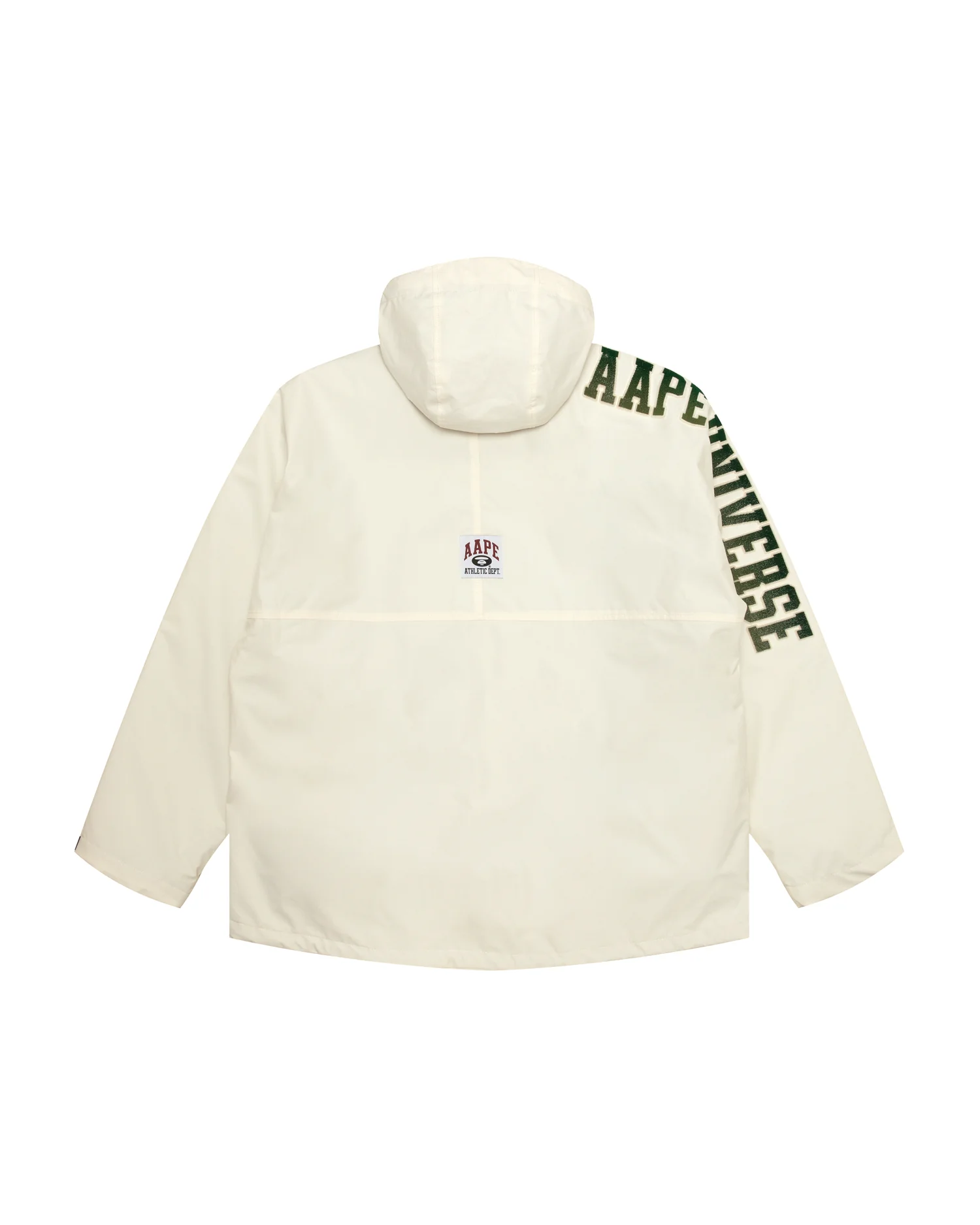 Moonface logo hooded down jacket - Image 9