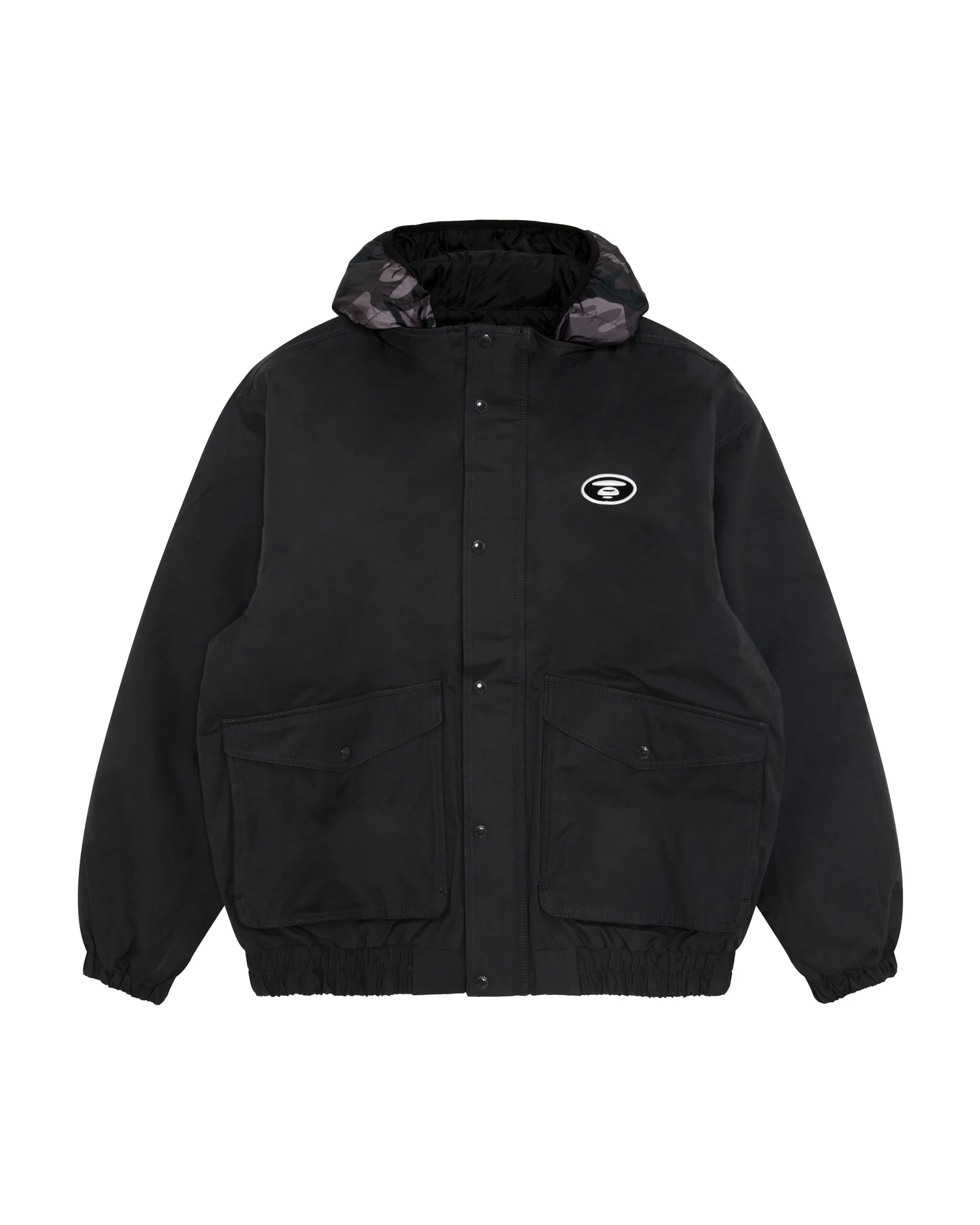 Moonface hooded down jacket