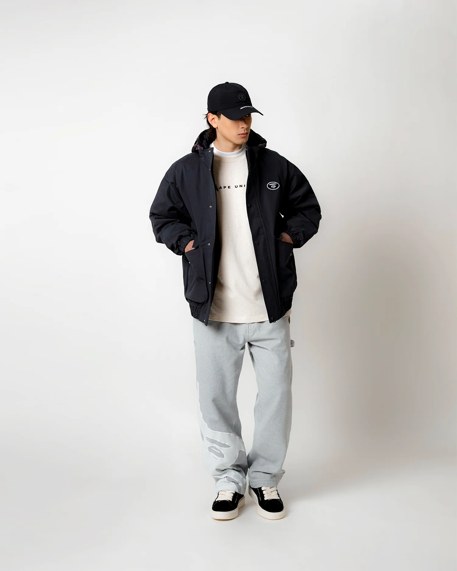 Moonface hooded down jacket - Image 2