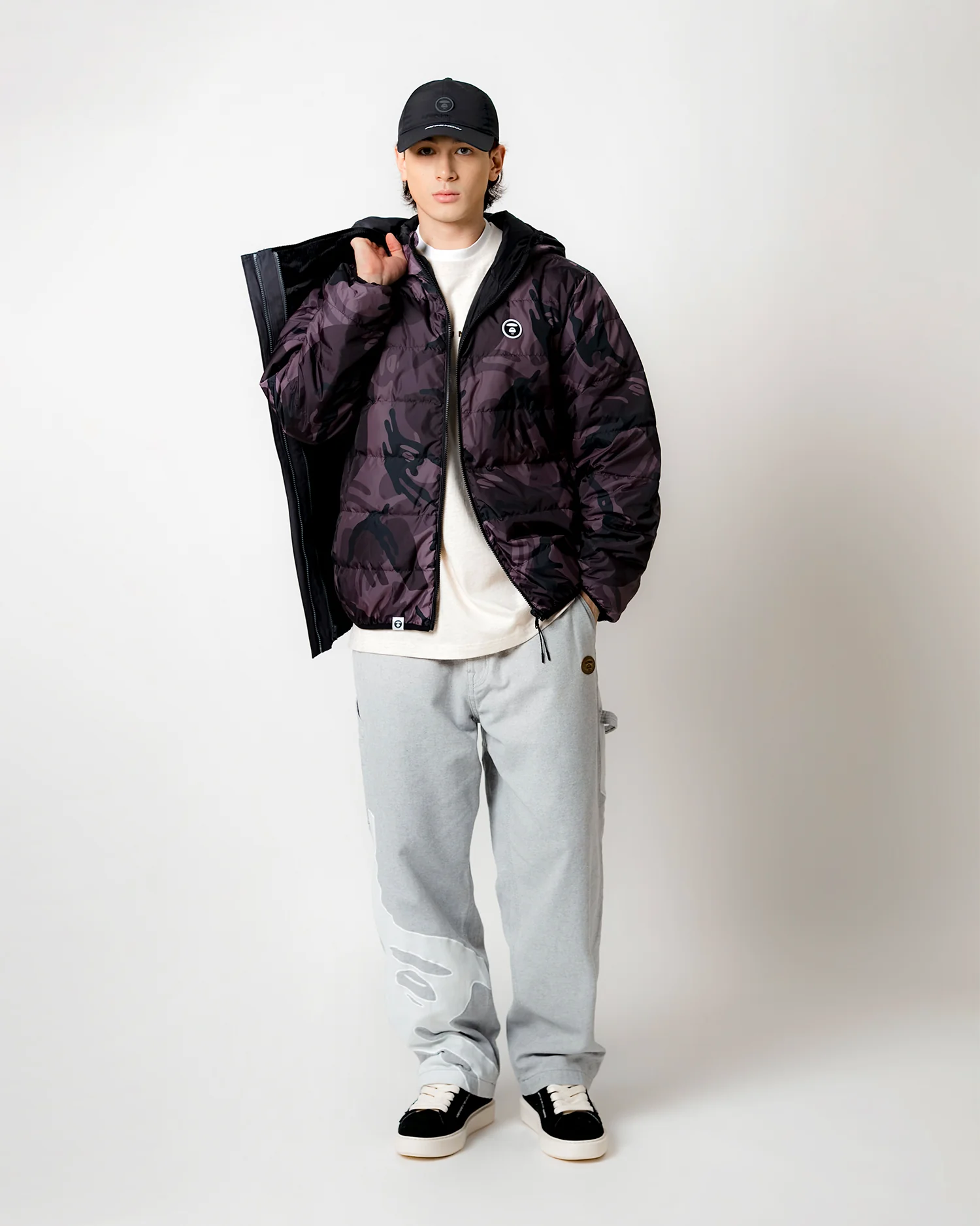 Moonface hooded down jacket - Image 4
