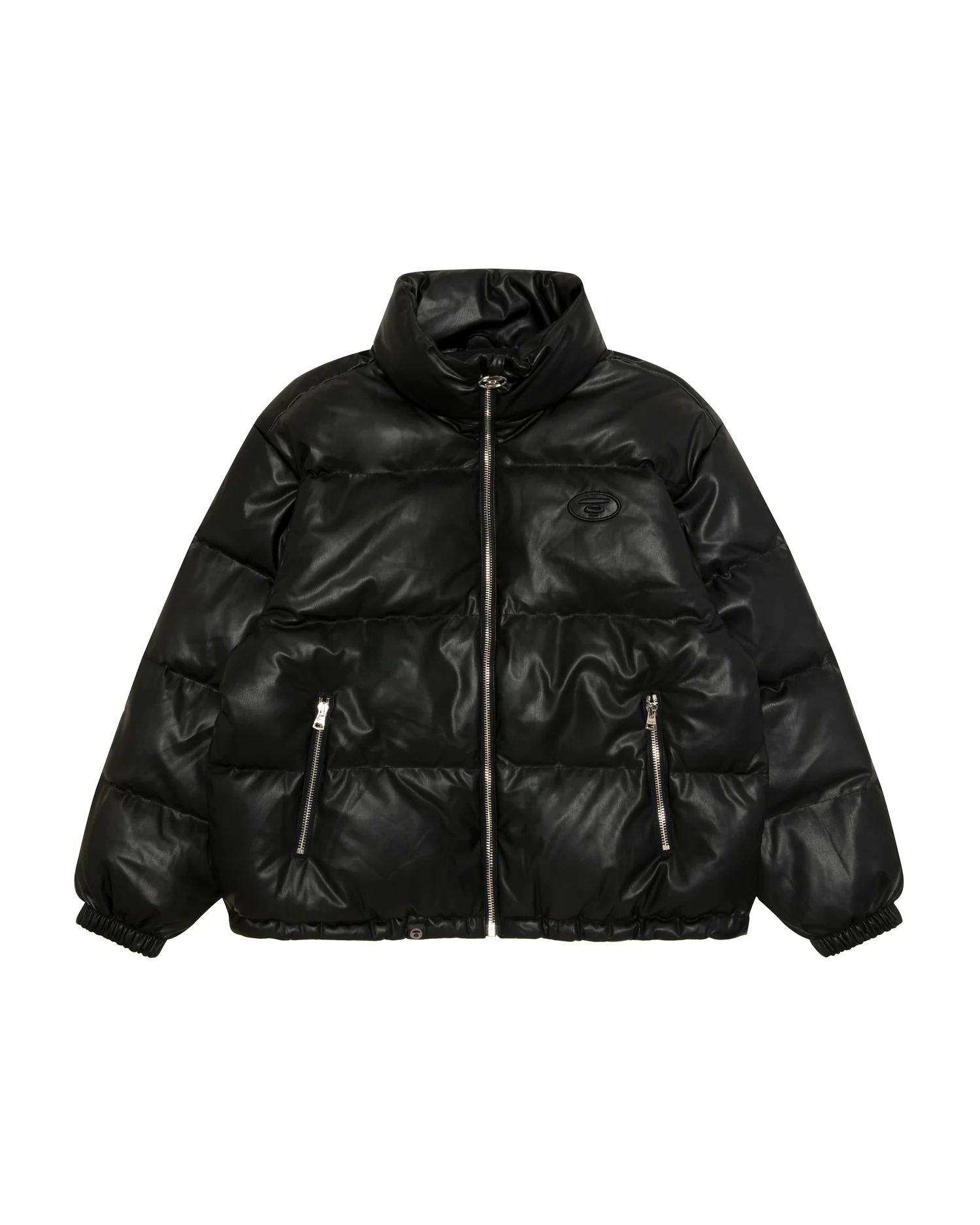 AAPEUNVS moonface zip-up puffer jacket