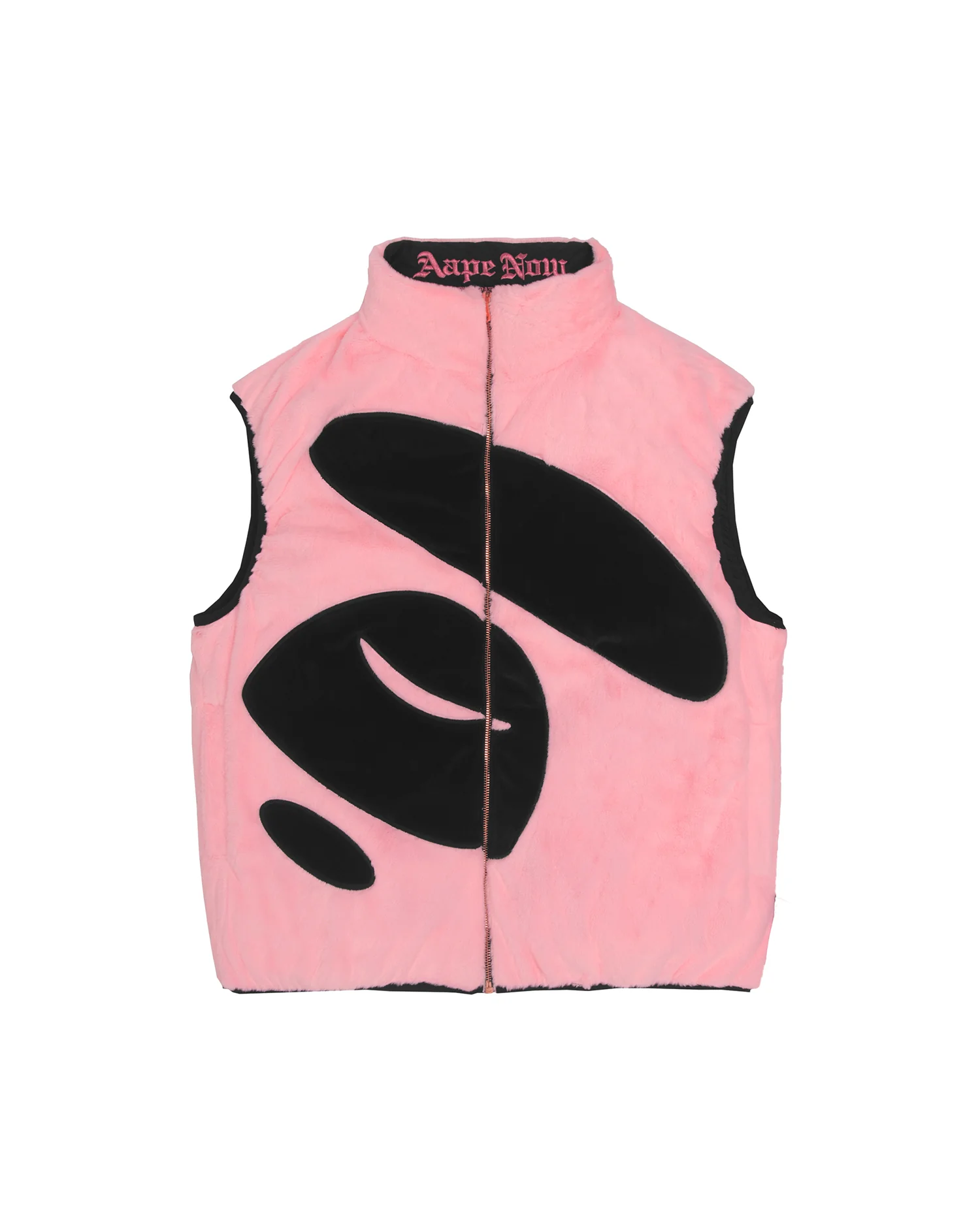 Moonface reversible brushed down vest - Image 8