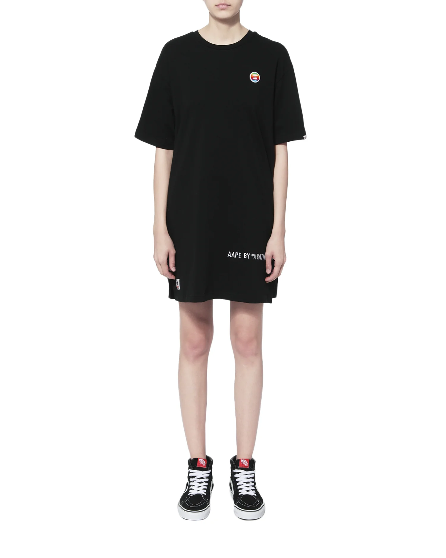 Moonface t-shirt dress - Image 2