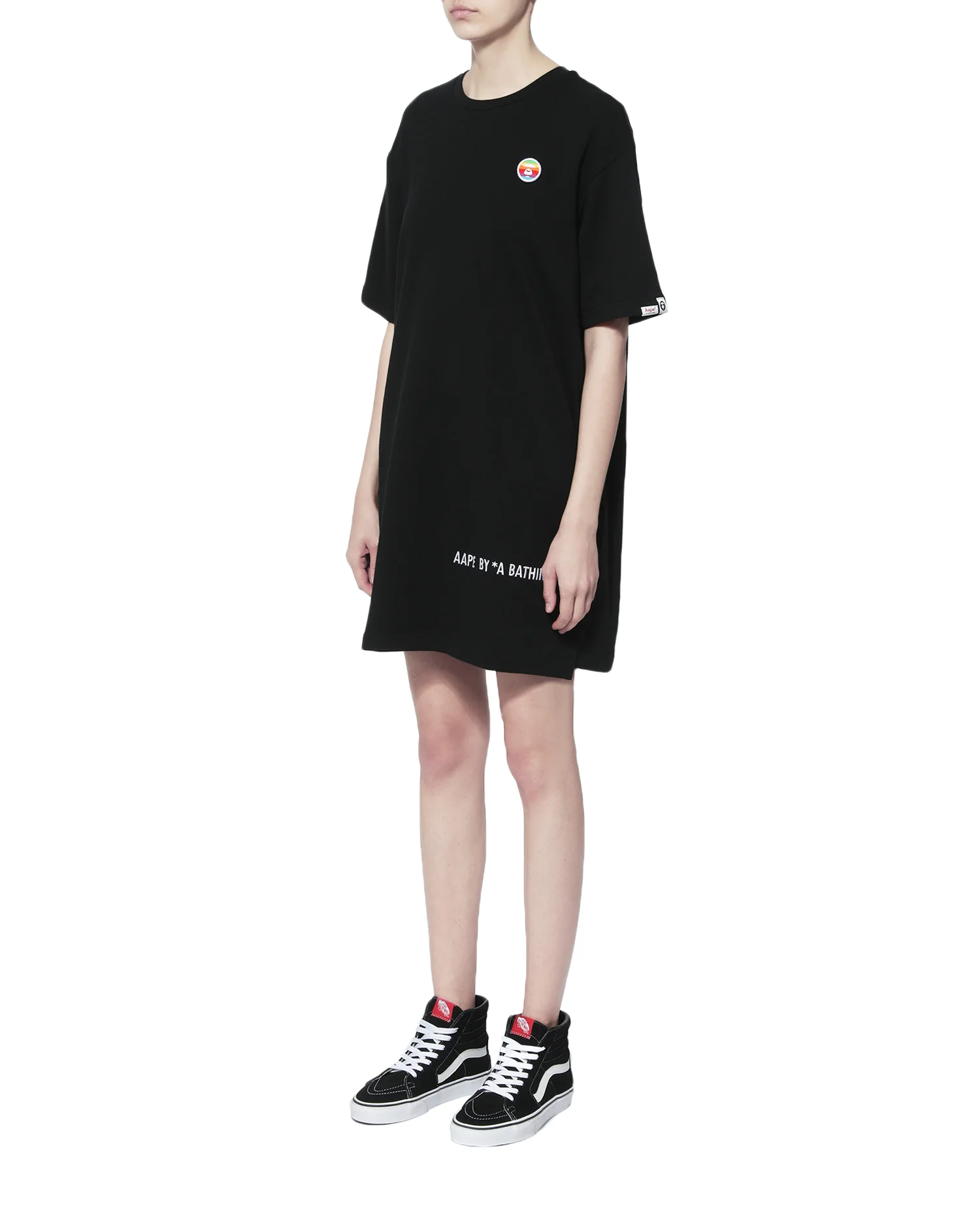 Moonface t-shirt dress - Image 3